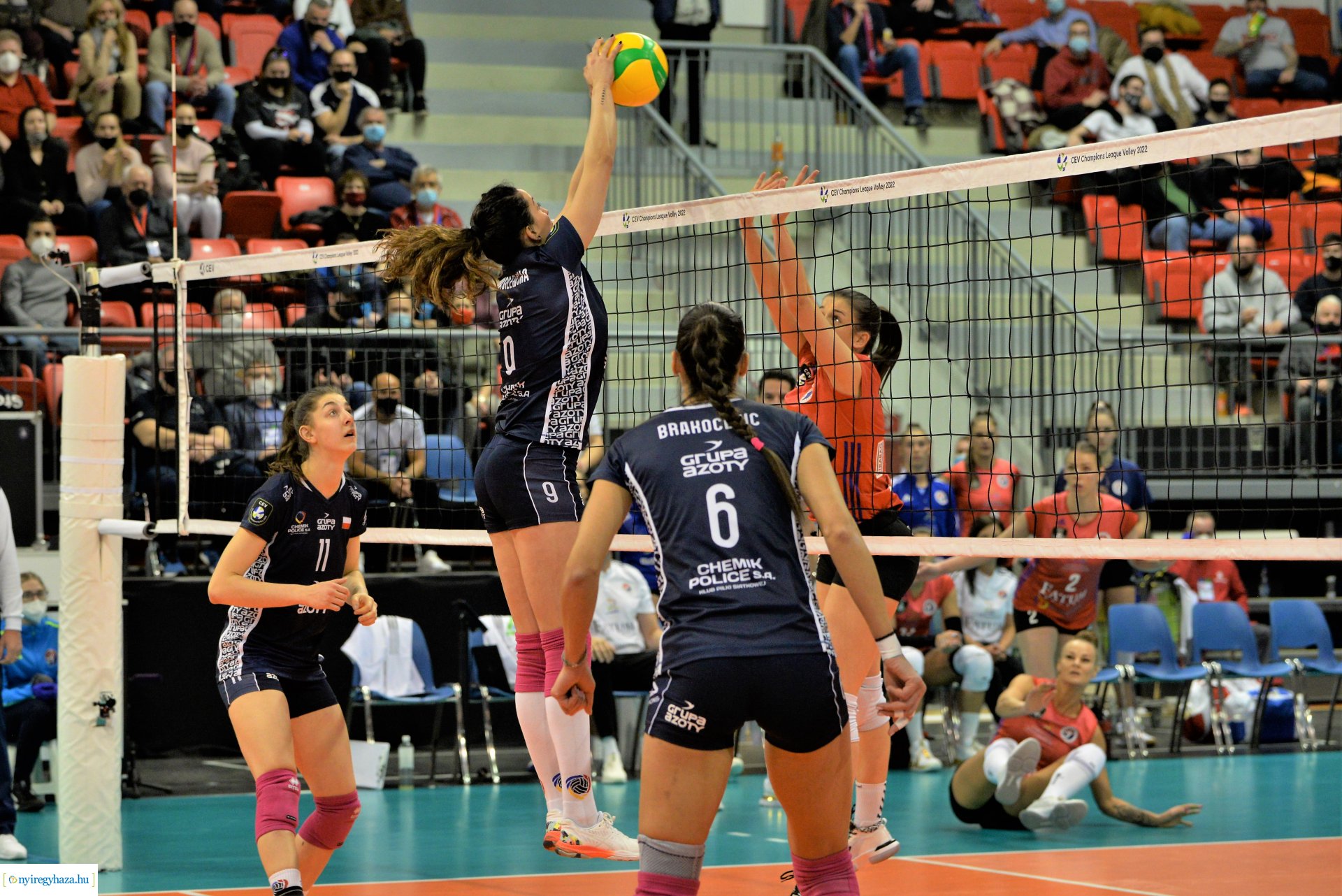 Fatum Nyíregyháza -Grupa Azoty Chemik Polce a Bajnokok Ligájában