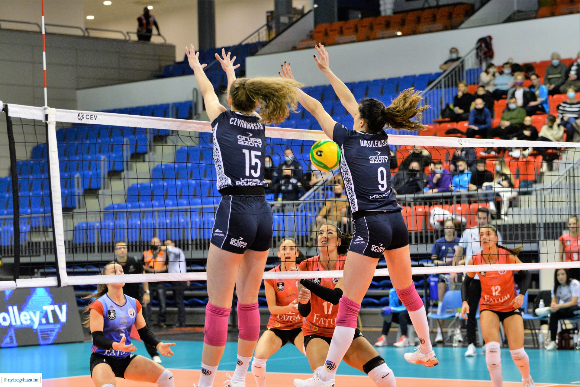 Fatum Nyíregyháza -Grupa Azoty Chemik Polce a Bajnokok Ligájában