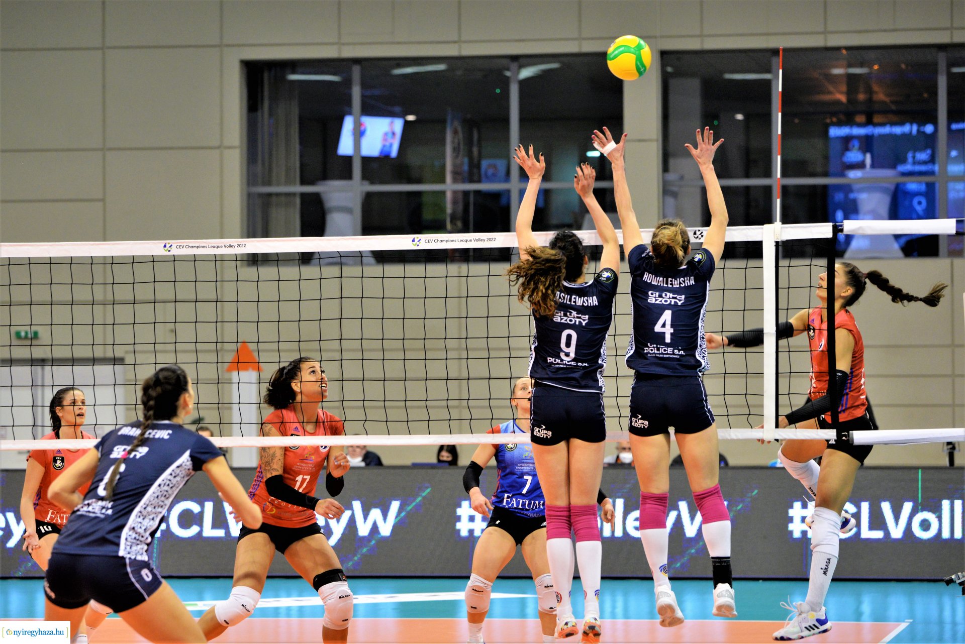 Fatum Nyíregyháza -Grupa Azoty Chemik Polce a Bajnokok Ligájában