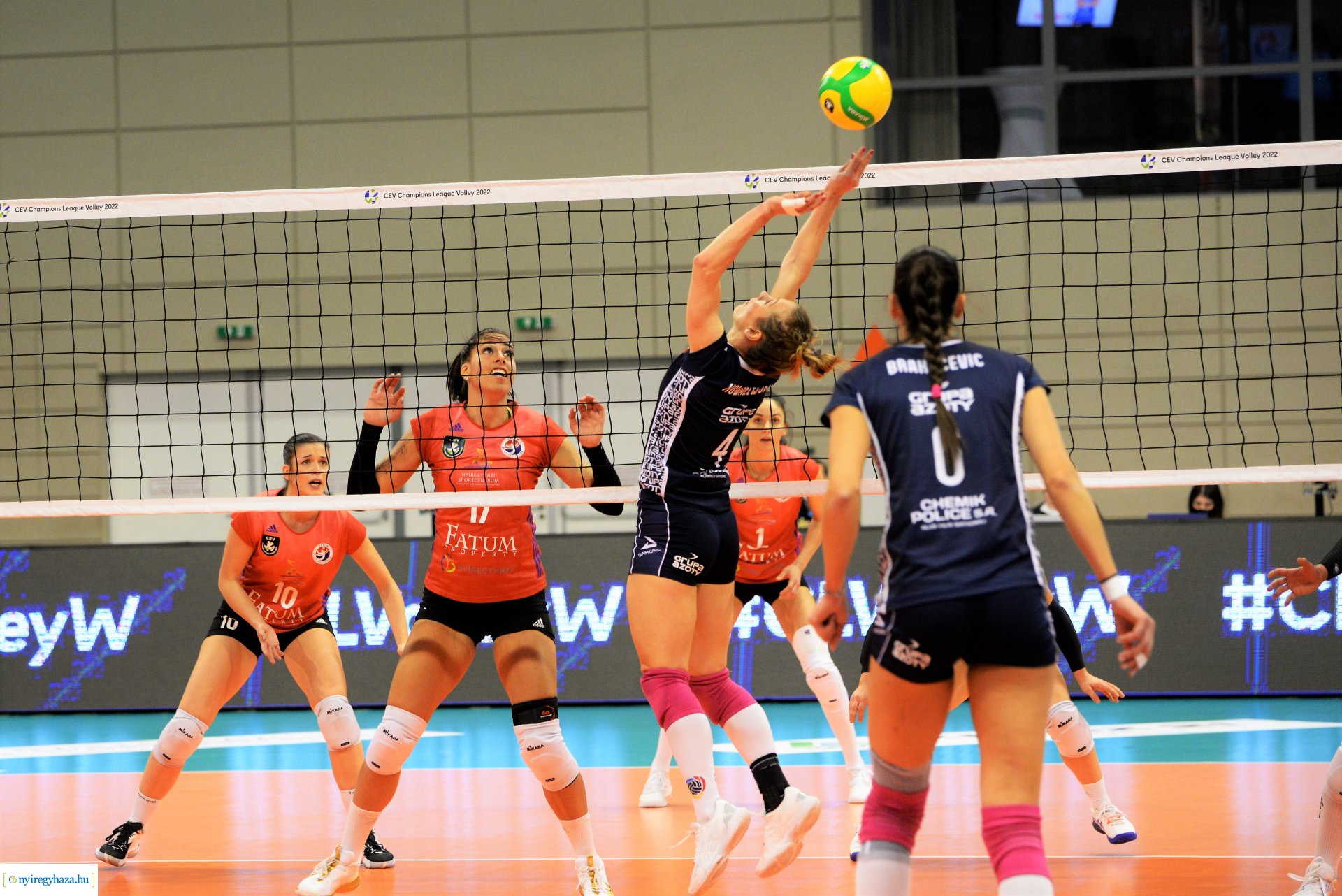 Fatum Nyíregyháza -Grupa Azoty Chemik Polce a Bajnokok Ligájában