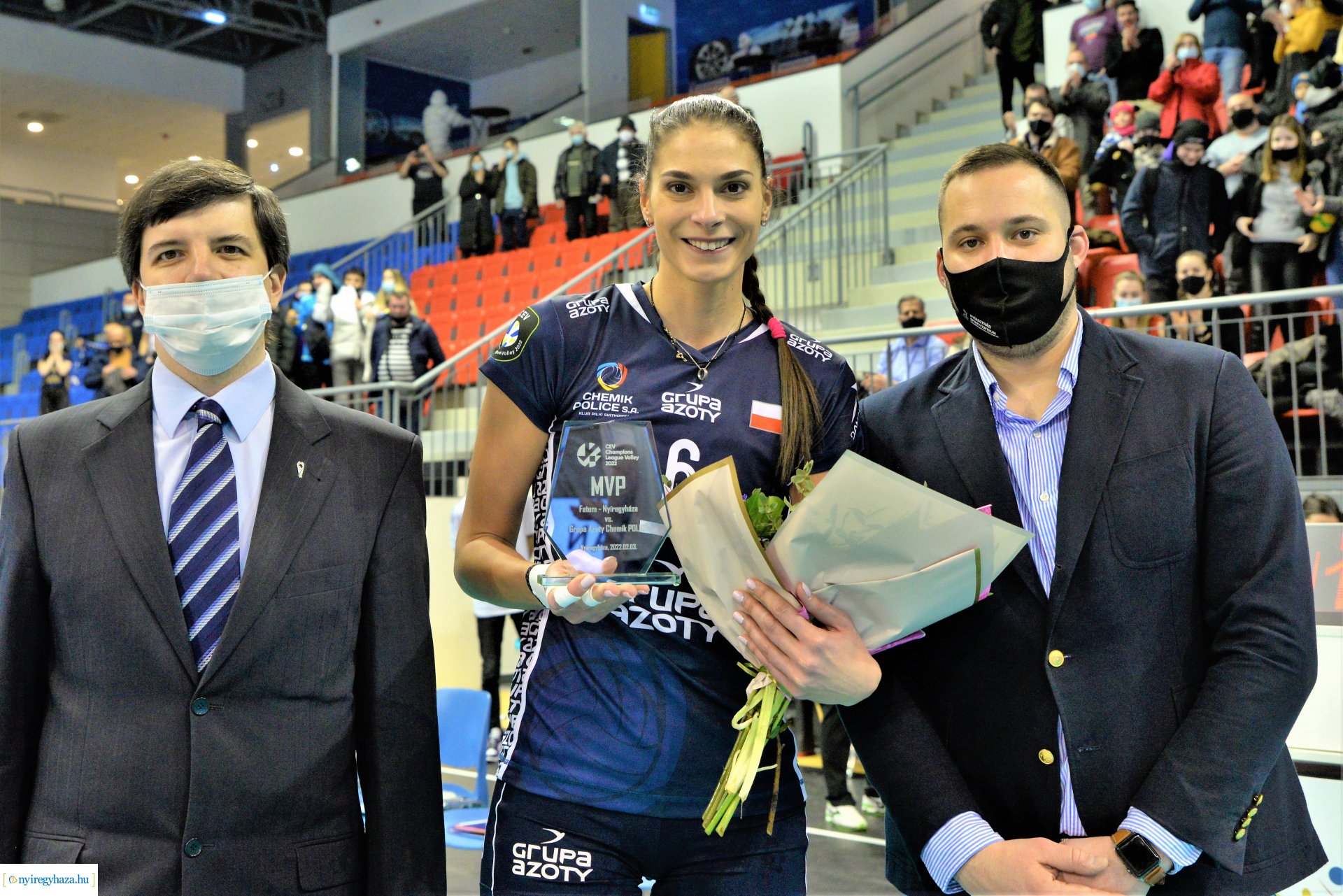 Fatum Nyíregyháza -Grupa Azoty Chemik Polce a Bajnokok Ligájában