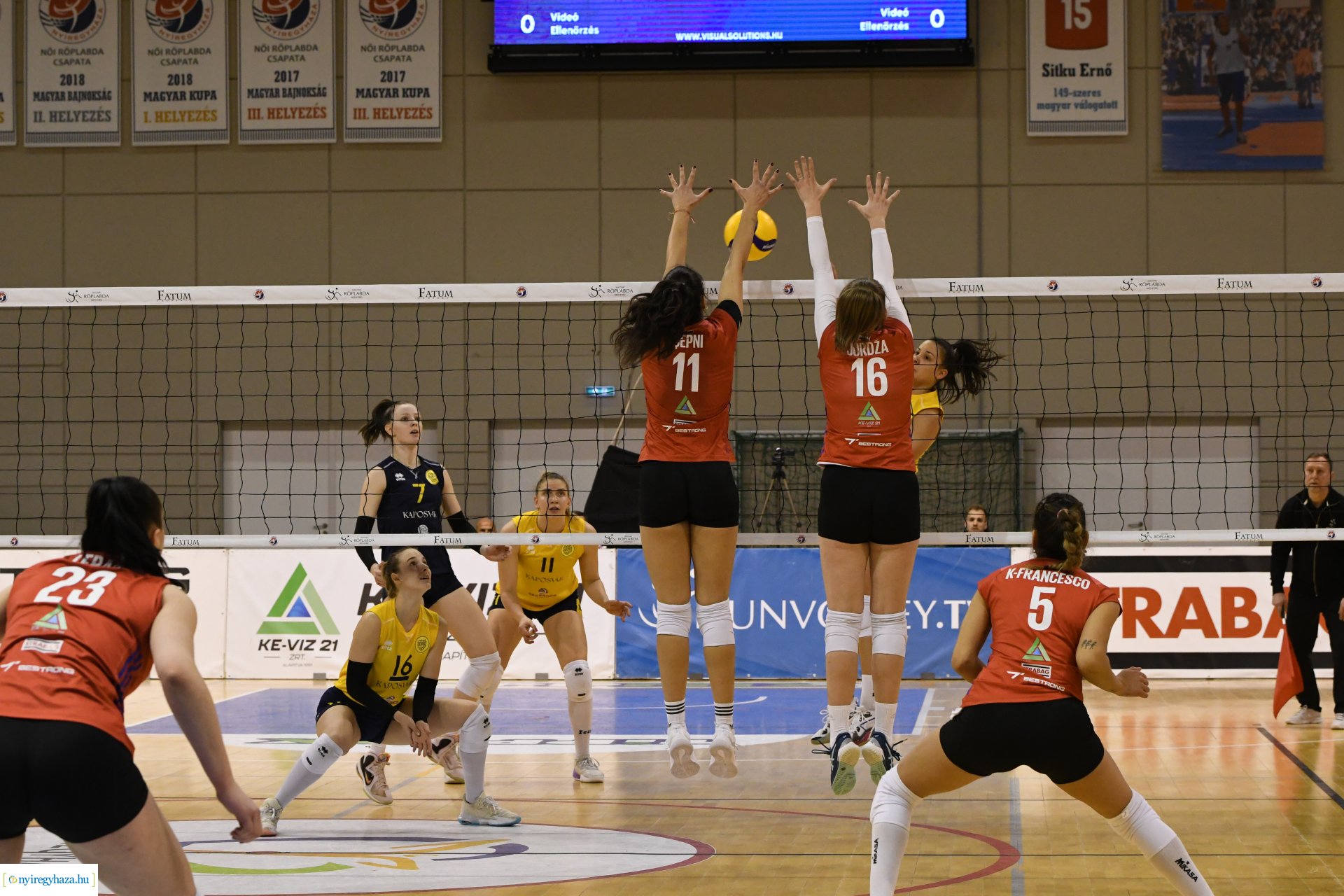 Fatum-Nyíregyháza - Kaposvár negyeddöntő 1. mérkőzés