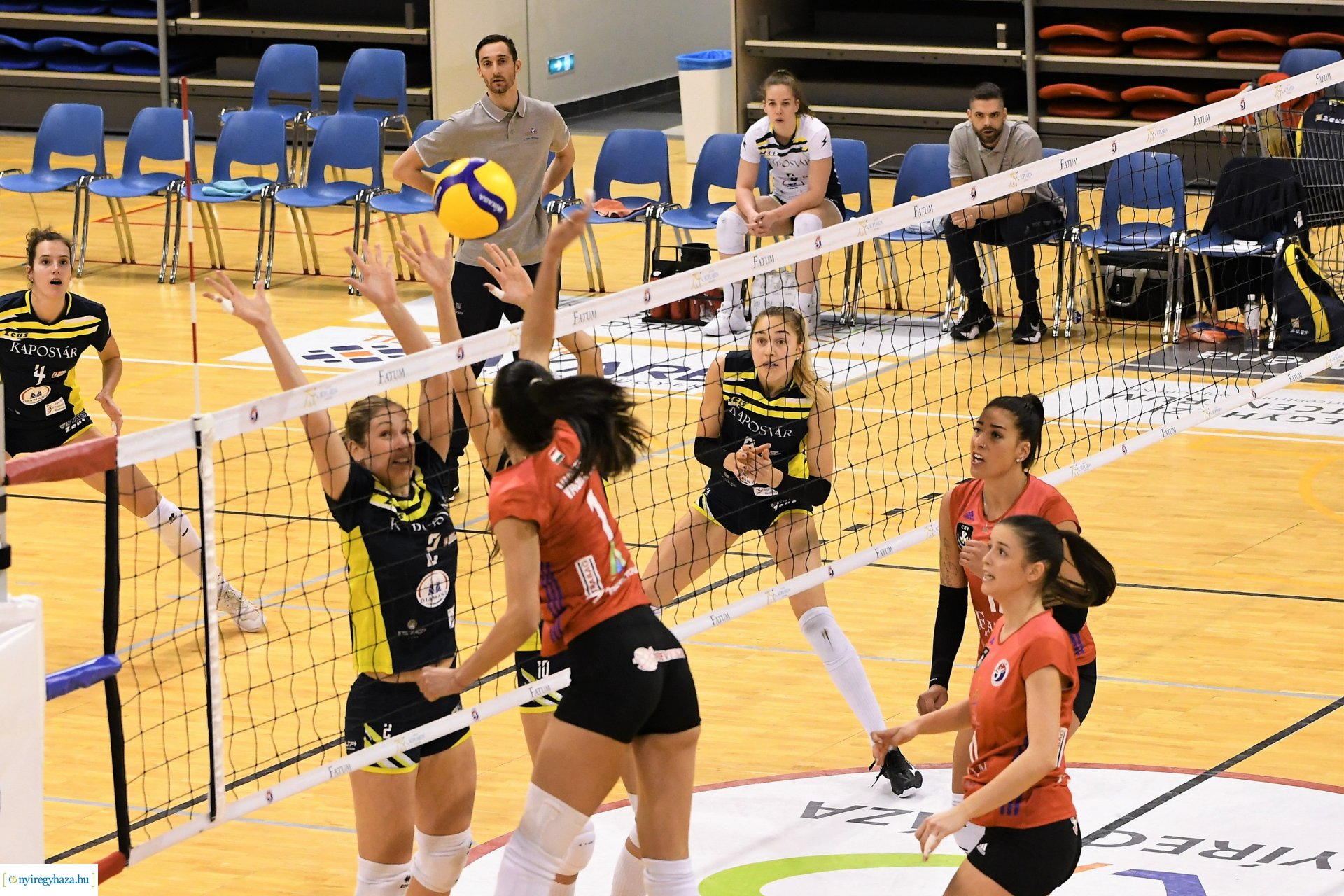 Fatum Nyíregyháza - Kaposvár női röplabda mérkőzés az Extraligában