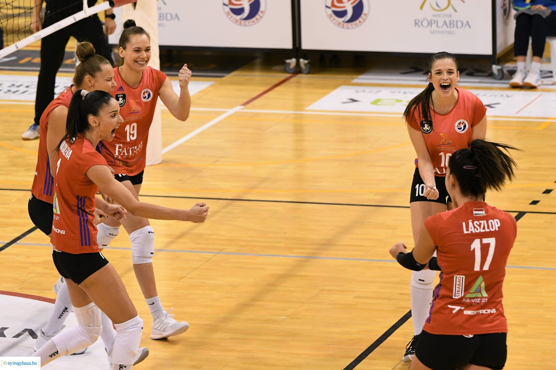 Fatum Nyíregyháza - Kaposvár női röplabda mérkőzés az Extraligában
