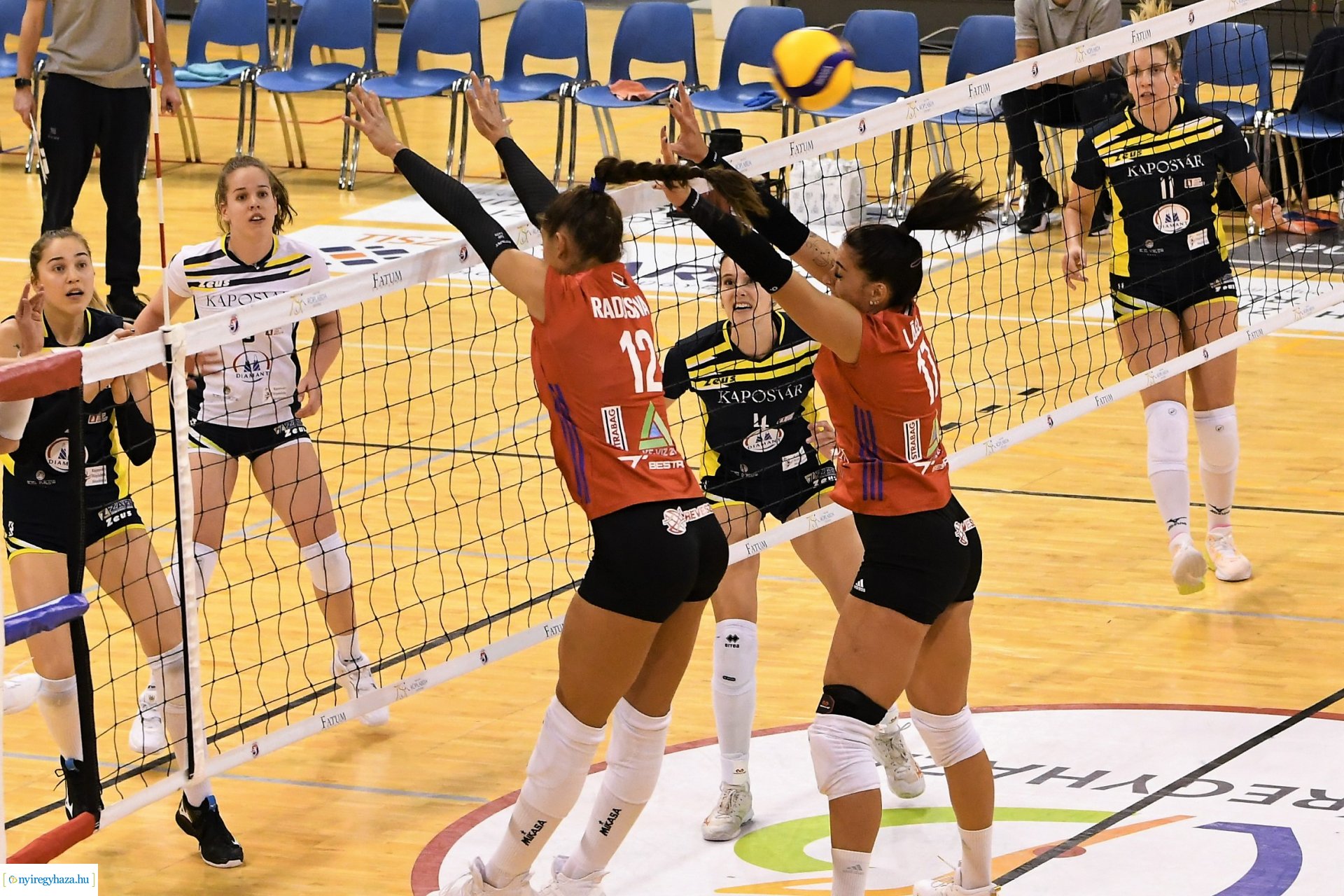 Fatum Nyíregyháza - Kaposvár női röplabda mérkőzés az Extraligában