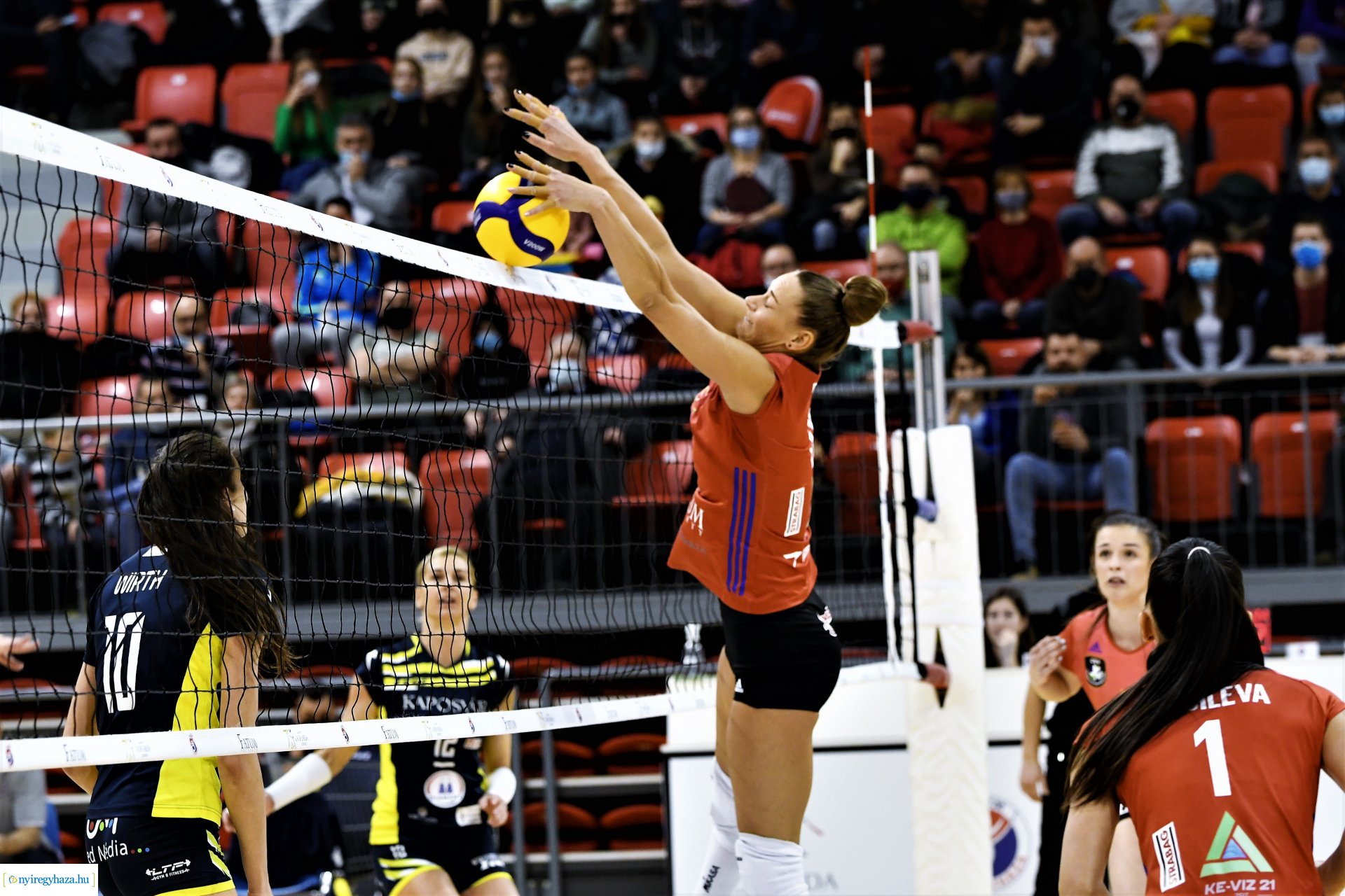 Fatum Nyíregyháza - Kaposvár női röplabda mérkőzés az Extraligában