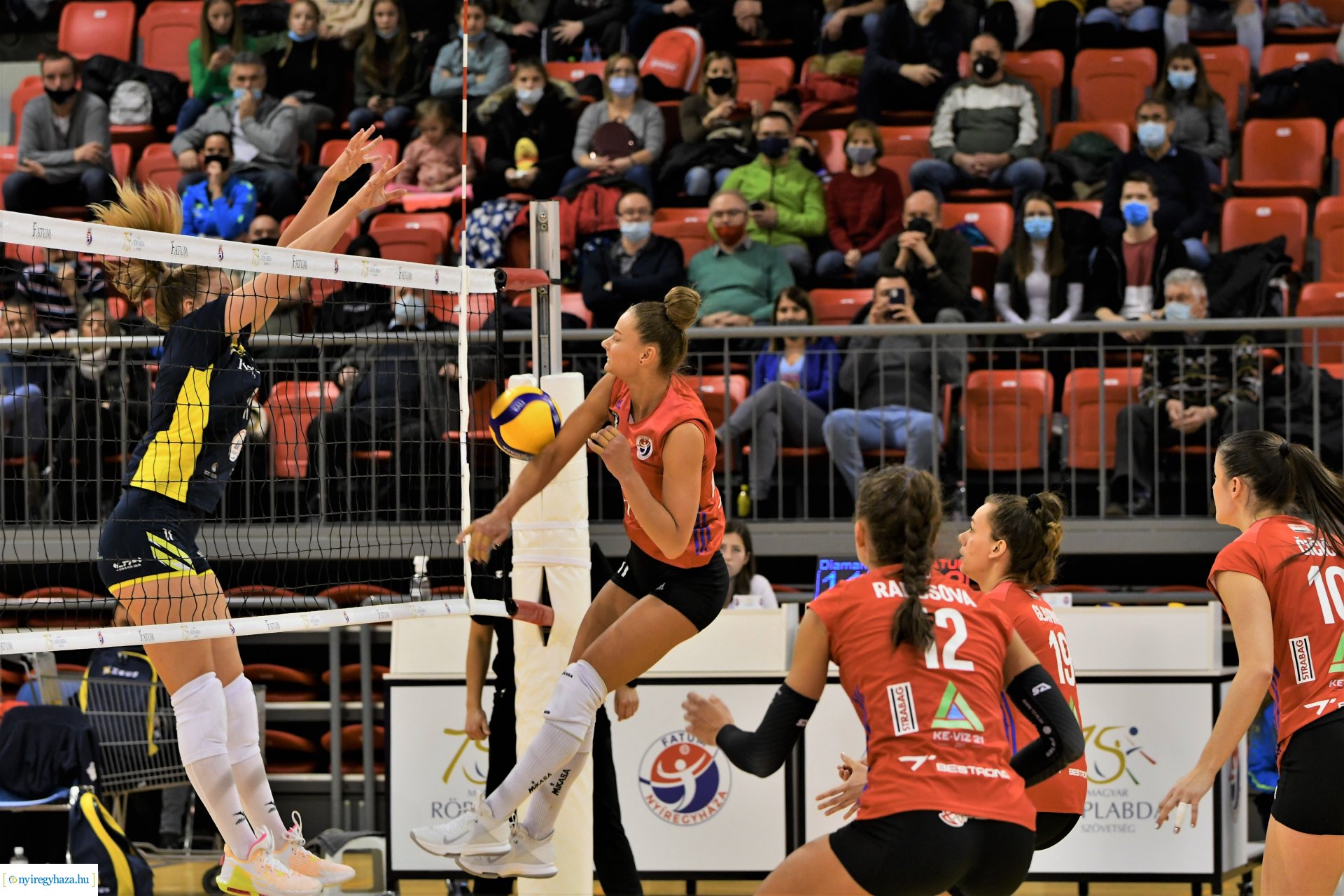 Fatum Nyíregyháza - Kaposvár női röplabda mérkőzés az Extraligában