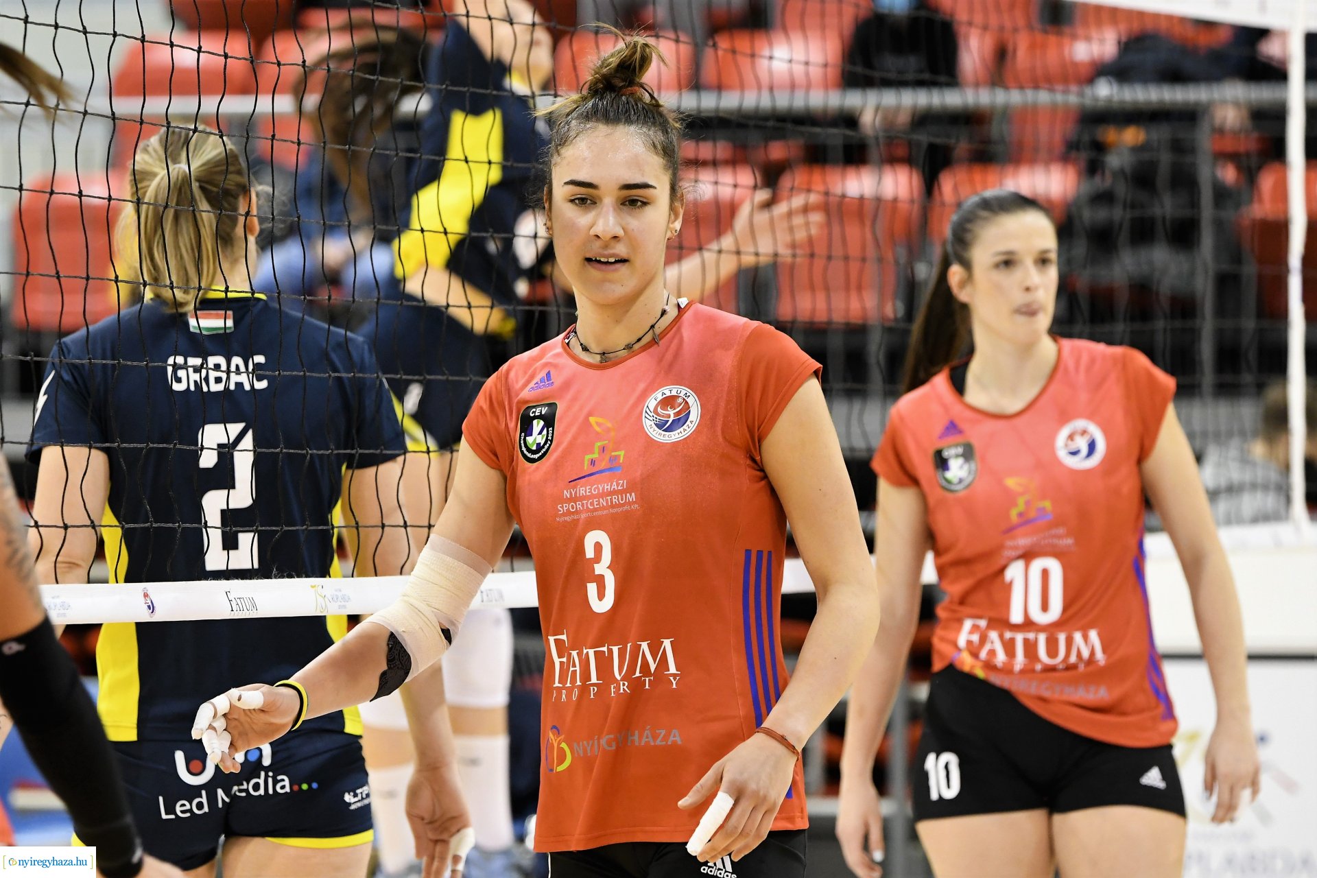 Fatum Nyíregyháza - Kaposvár női röplabda mérkőzés az Extraligában