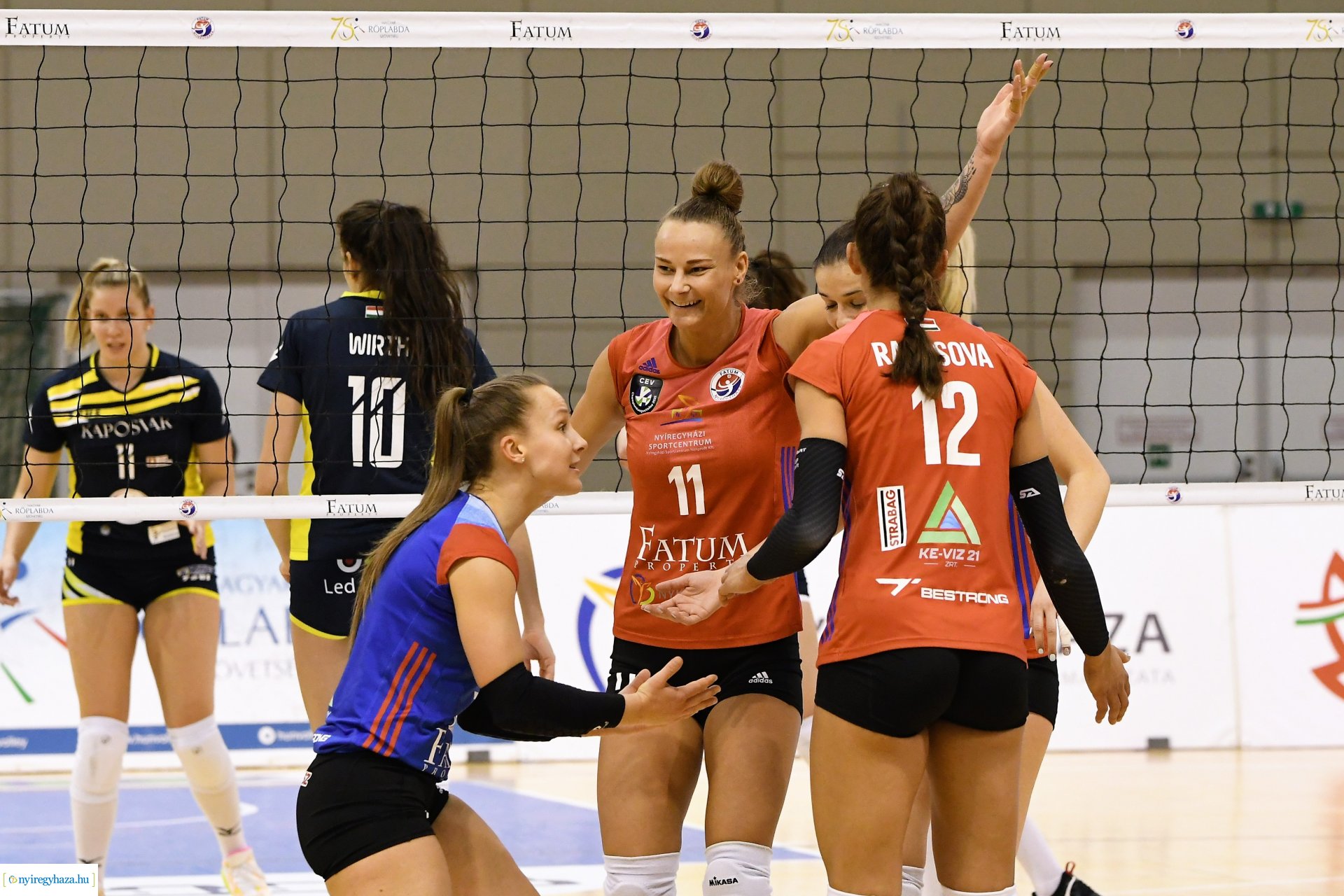 Fatum Nyíregyháza - Kaposvár női röplabda mérkőzés az Extraligában