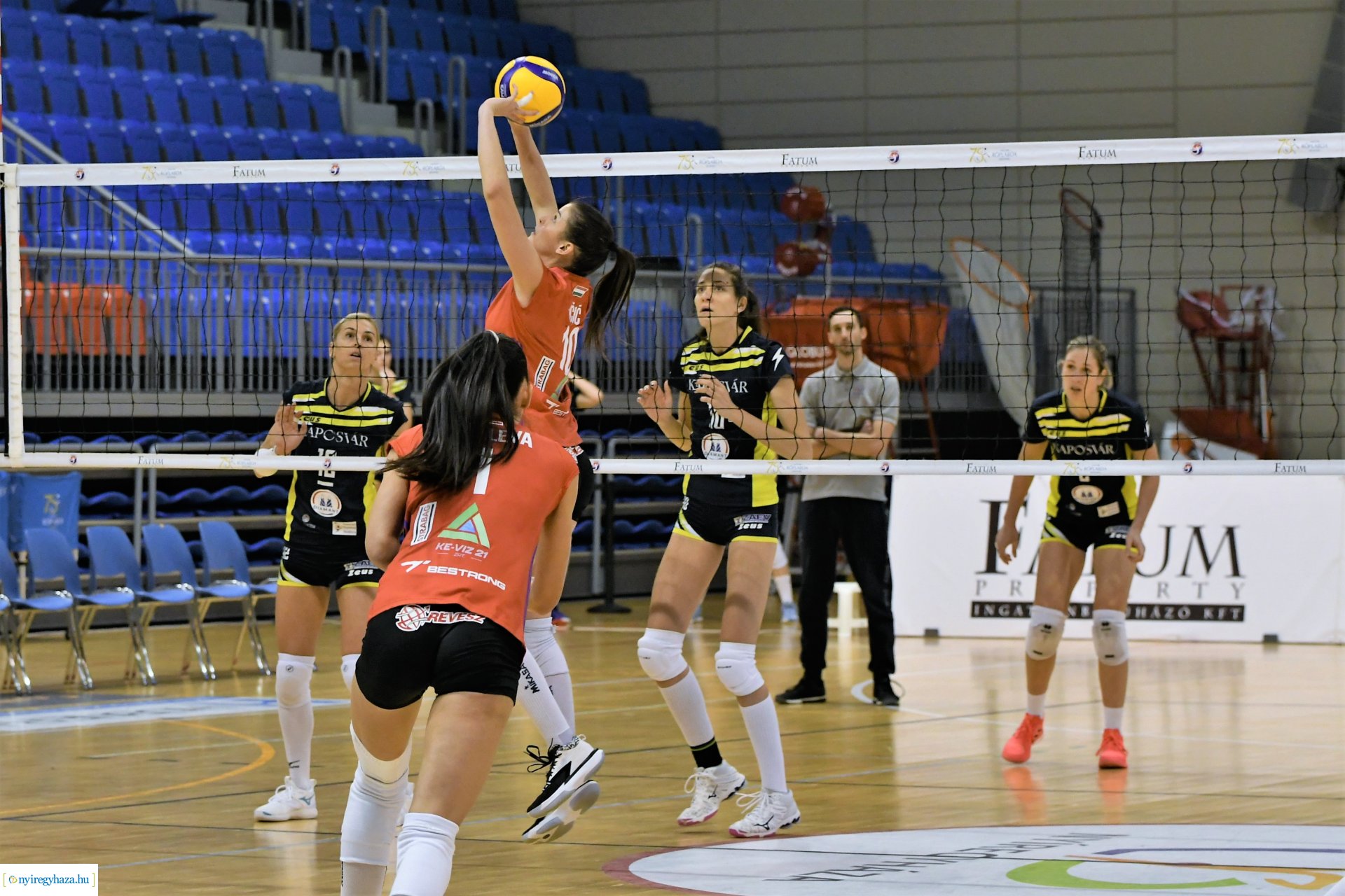 Fatum Nyíregyháza - Kaposvár női röplabda mérkőzés az Extraligában