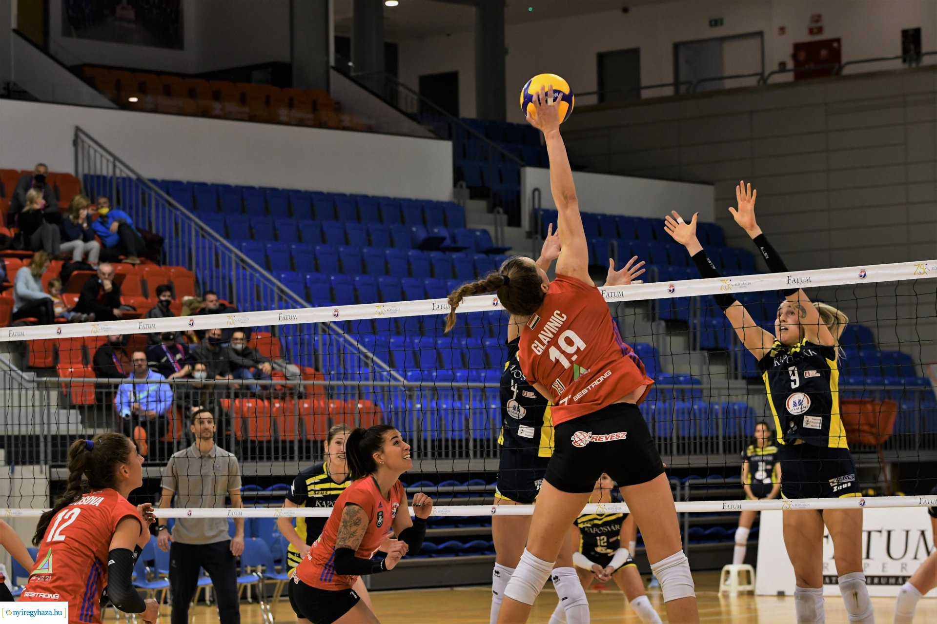 Fatum Nyíregyháza - Kaposvár női röplabda mérkőzés az Extraligában