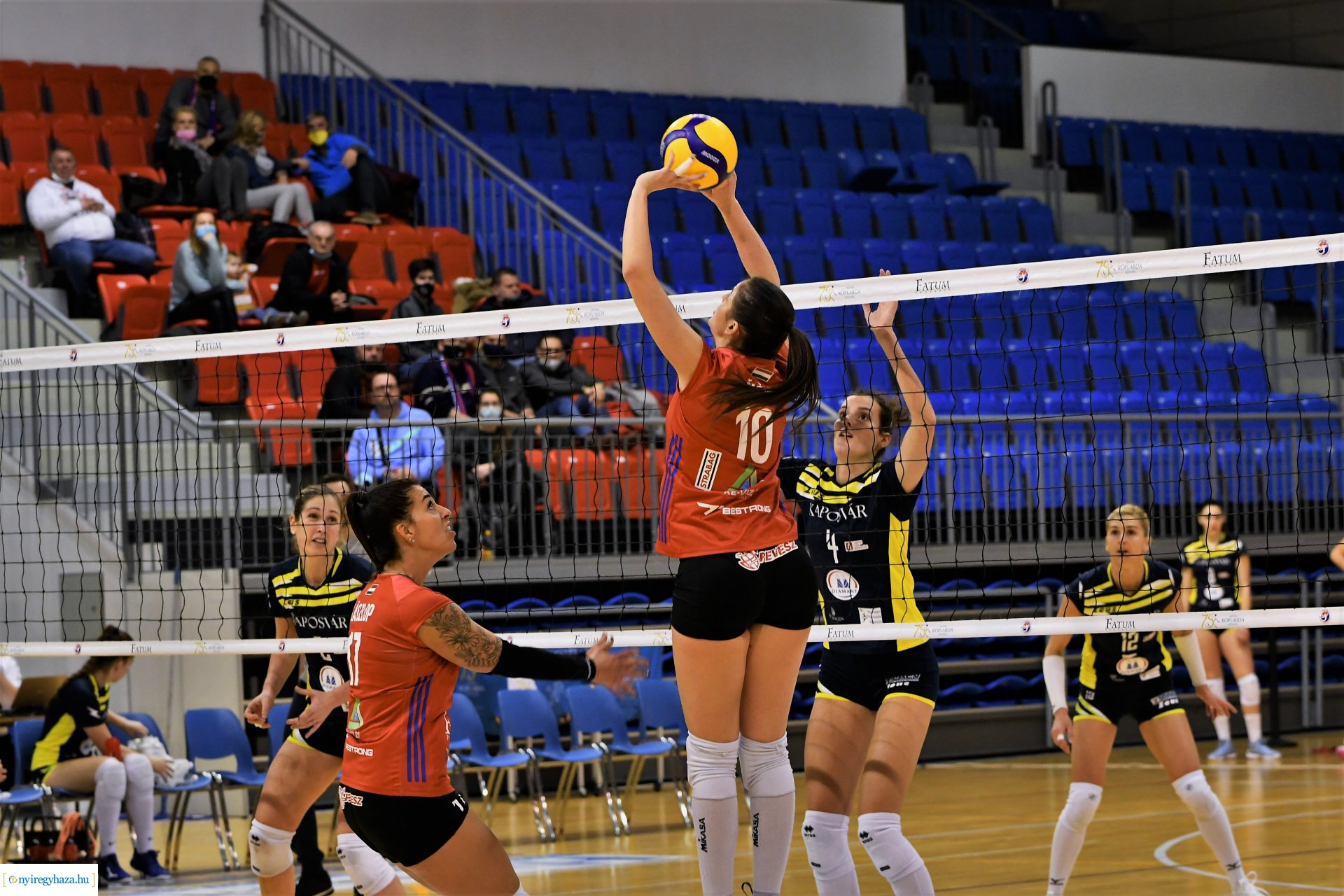 Fatum Nyíregyháza - Kaposvár női röplabda mérkőzés az Extraligában