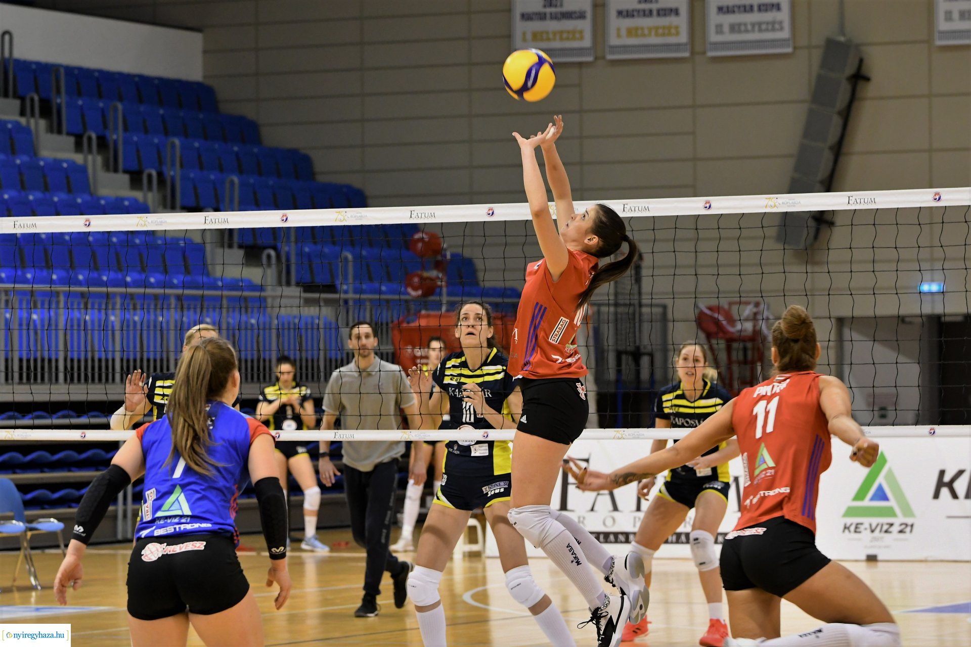 Fatum Nyíregyháza - Kaposvár női röplabda mérkőzés az Extraligában