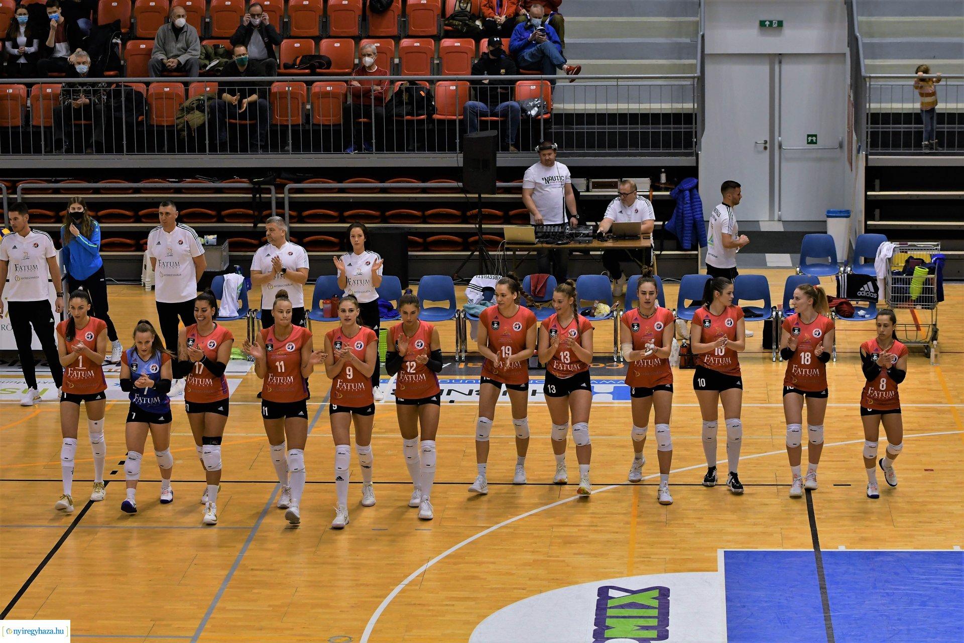 Fatum Nyíregyháza - Kaposvár női röplabda mérkőzés az Extraligában