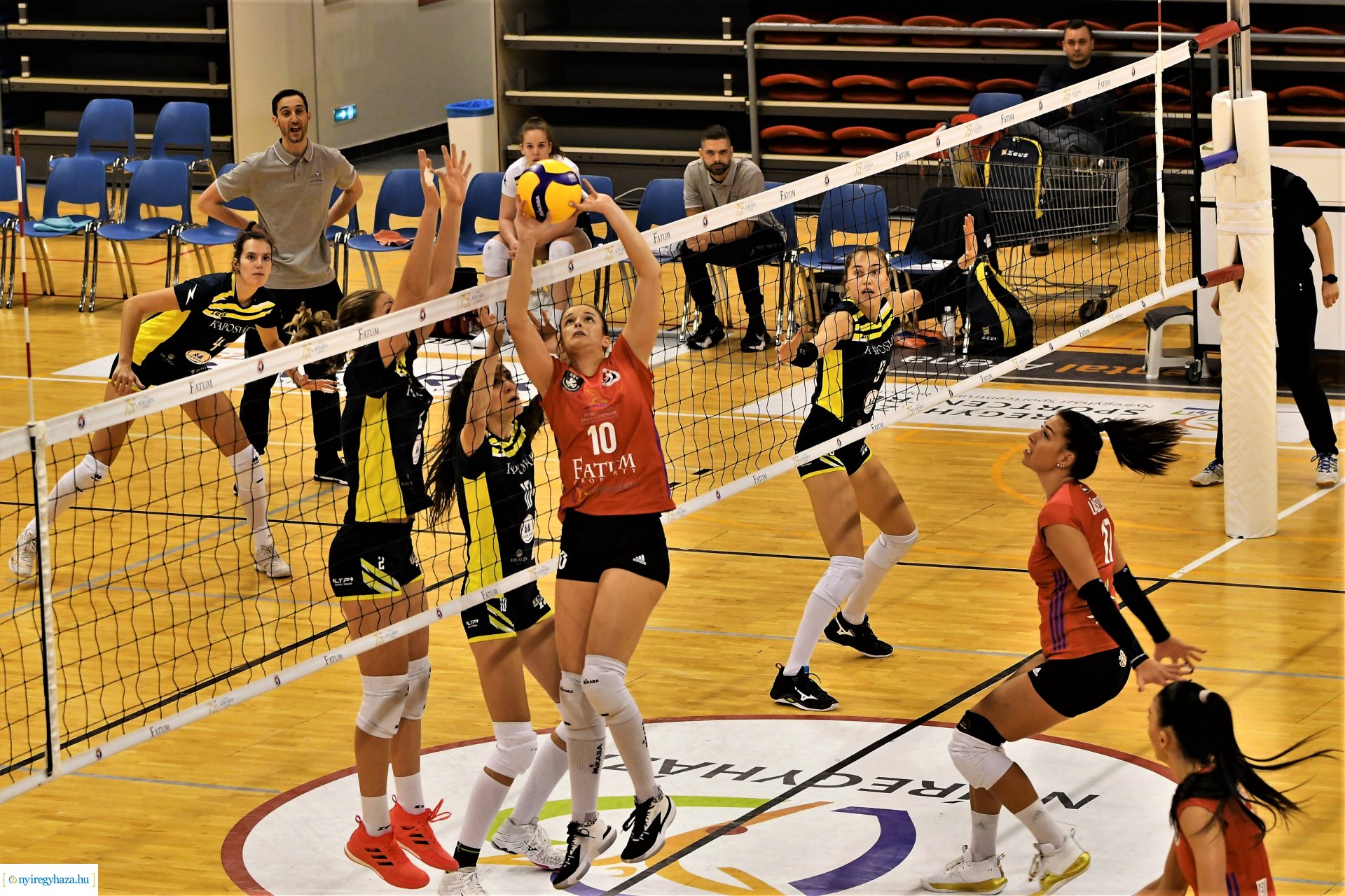 Fatum Nyíregyháza - Kaposvár női röplabda mérkőzés az Extraligában