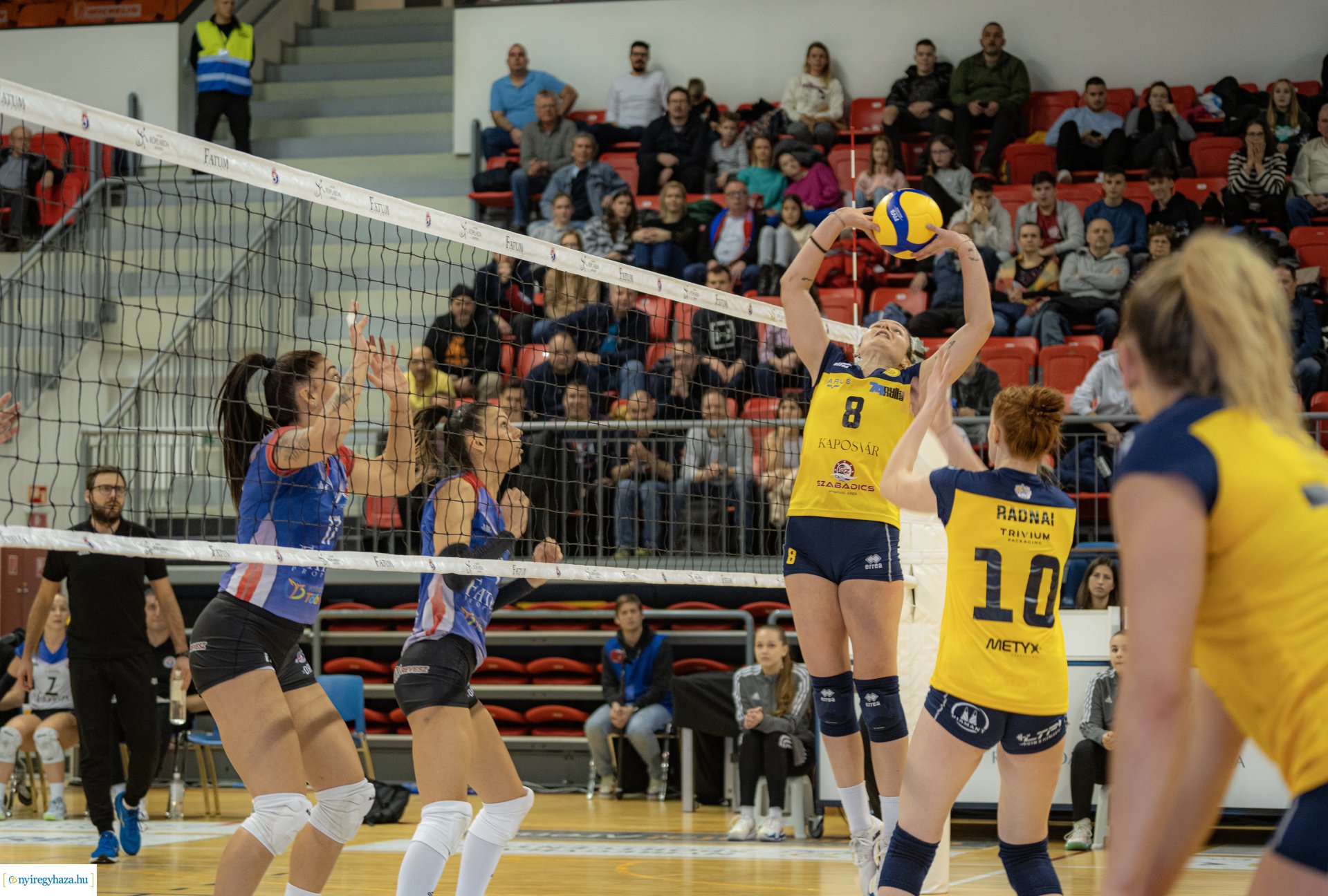FATUM-Nyíregyháza - KNRC Női röplabda mérkőzés a Continental Arénában