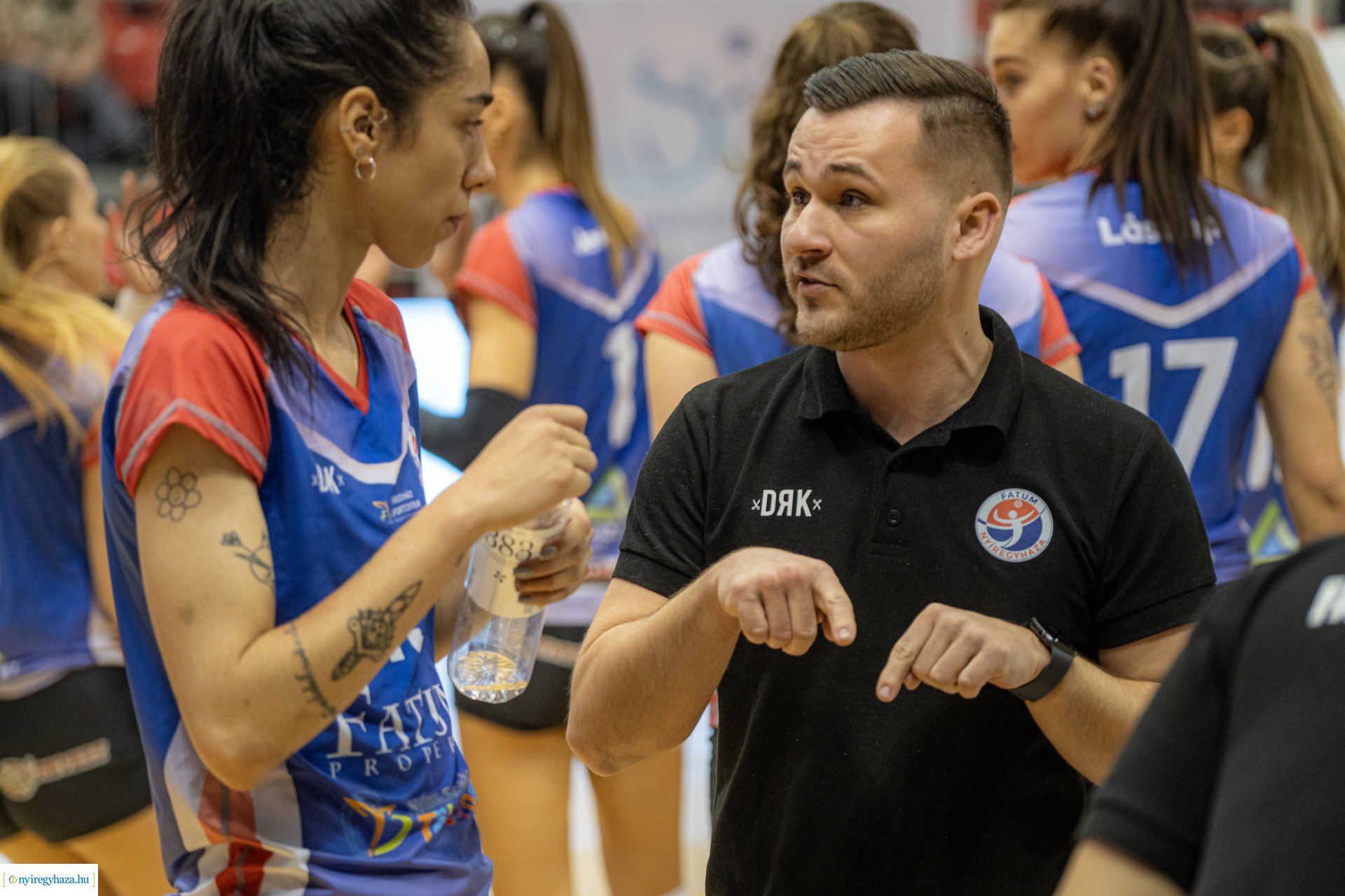 FATUM-Nyíregyháza - KNRC Női röplabda mérkőzés a Continental Arénában