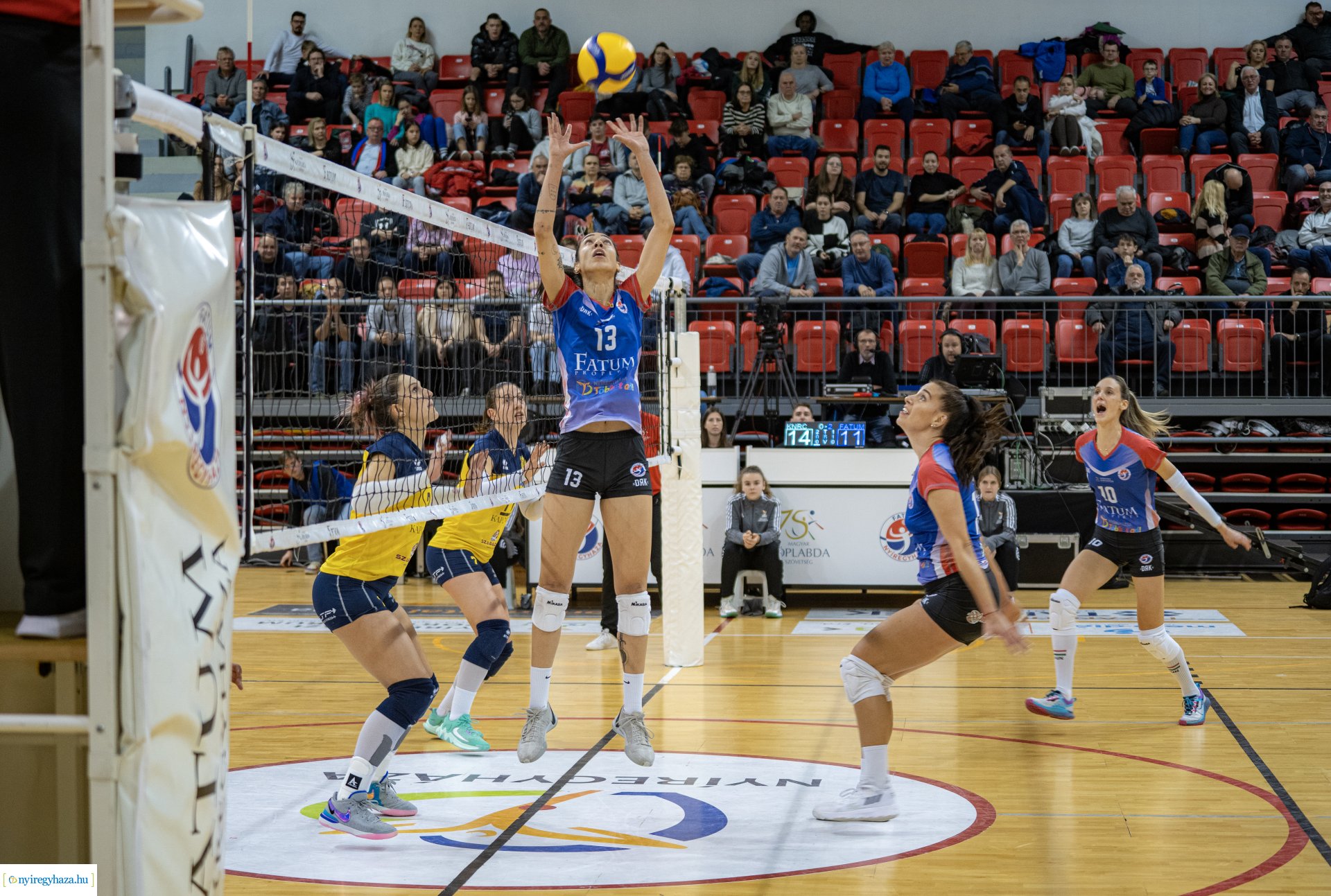 FATUM-Nyíregyháza - KNRC Női röplabda mérkőzés a Continental Arénában