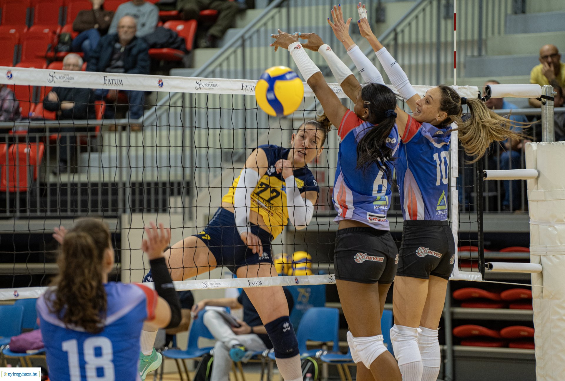 FATUM-Nyíregyháza - KNRC Női röplabda mérkőzés a Continental Arénában