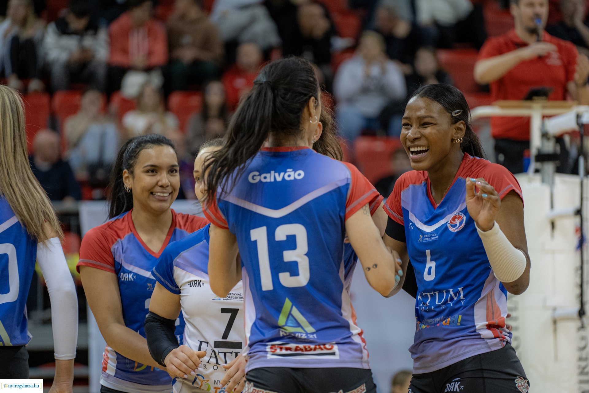 FATUM-Nyíregyháza - KNRC Női röplabda mérkőzés a Continental Arénában