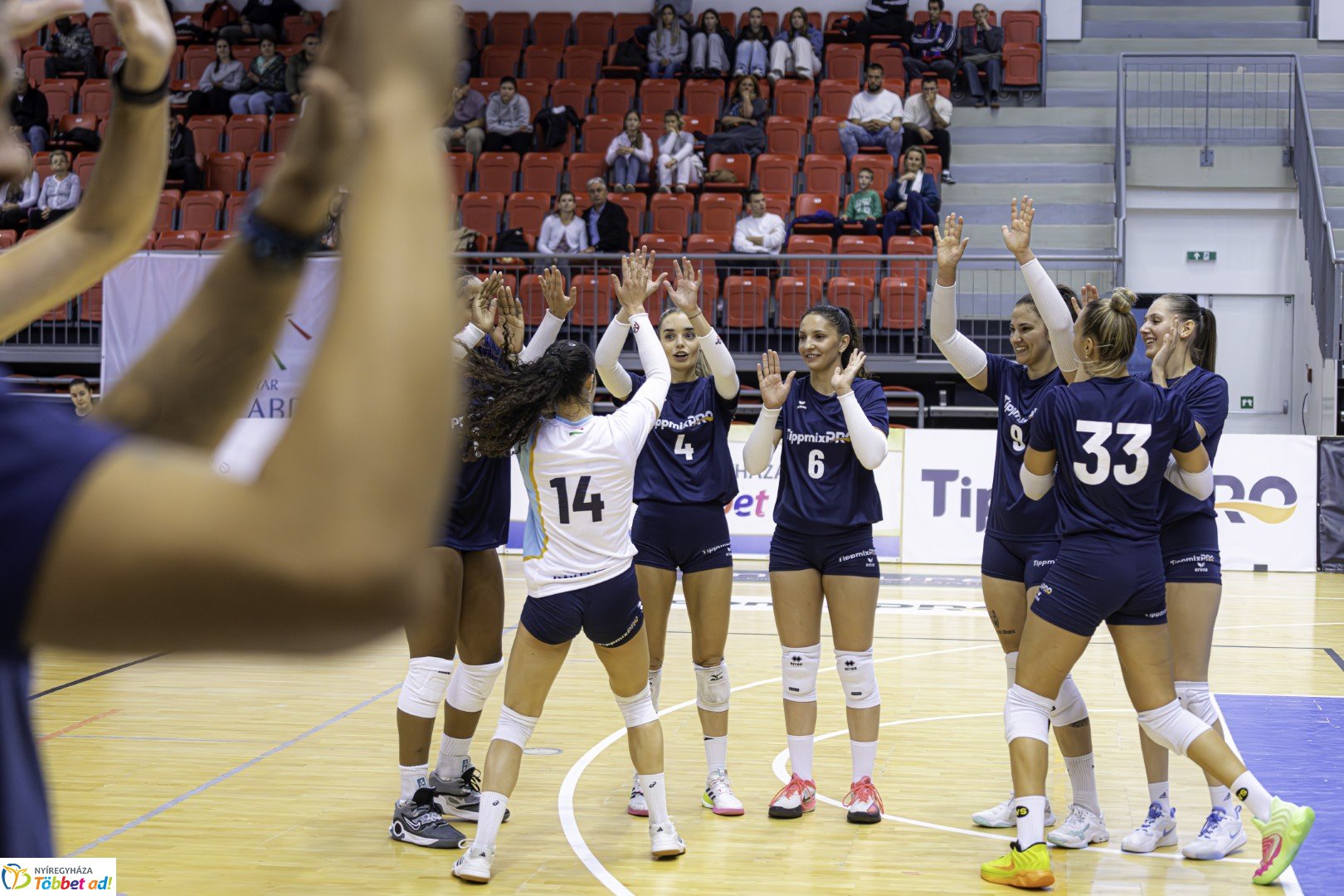 FATUM Nyíregyháza - MÁV Előre FOXCON női röplabda mérkőzés