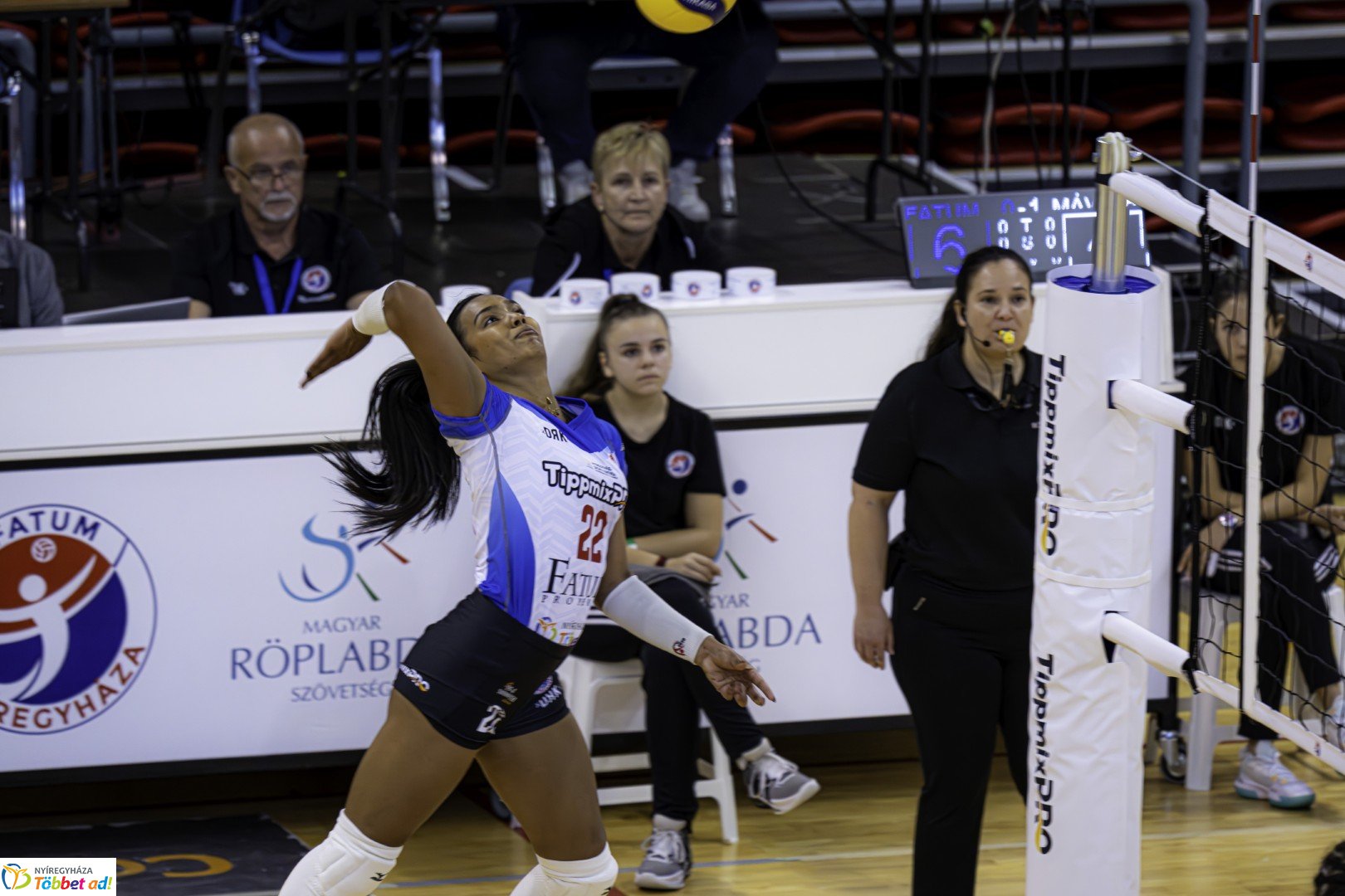 FATUM Nyíregyháza - MÁV Előre FOXCON női röplabda mérkőzés