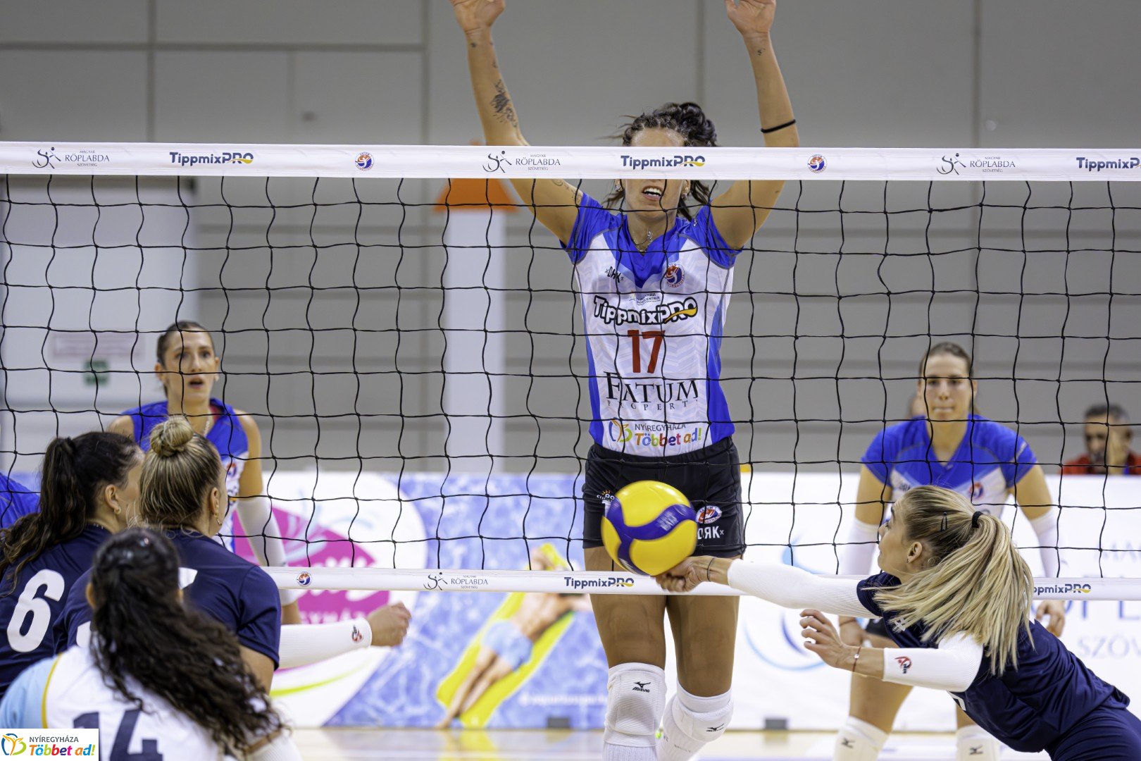 FATUM Nyíregyháza - MÁV Előre FOXCON női röplabda mérkőzés