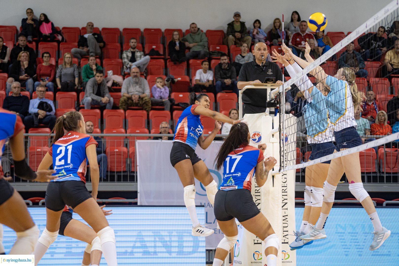 FATUM Nyíregyháza - MÁV ELŐRE Foxconn női röplabda mérkőzés