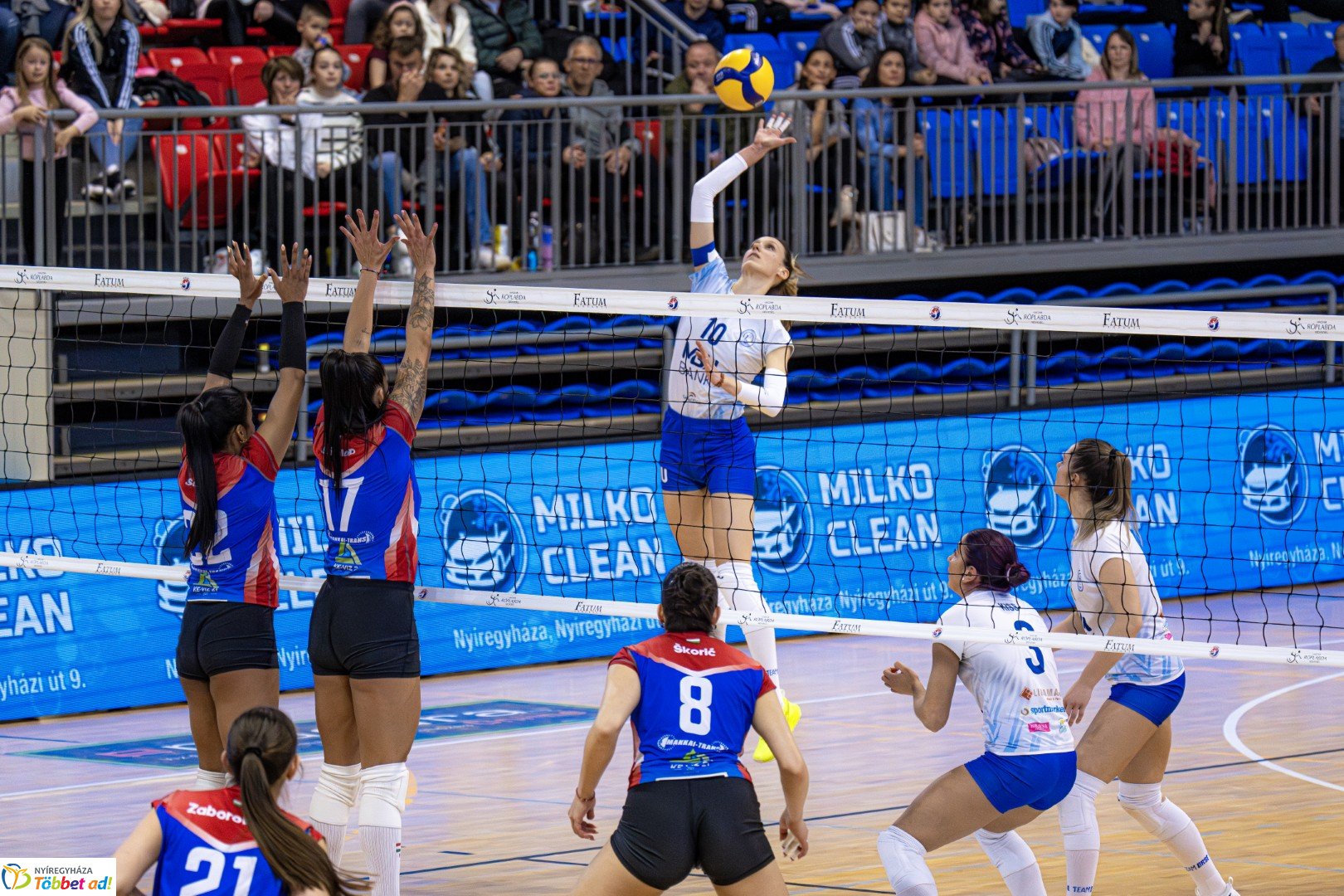 Fatum Nyíregyháza – MBH-Békéscsaba női röplabda mérkőzés