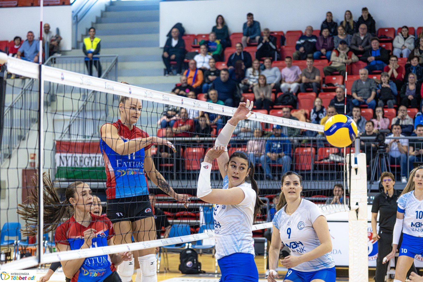 Fatum Nyíregyháza – MBH-Békéscsaba női röplabda mérkőzés