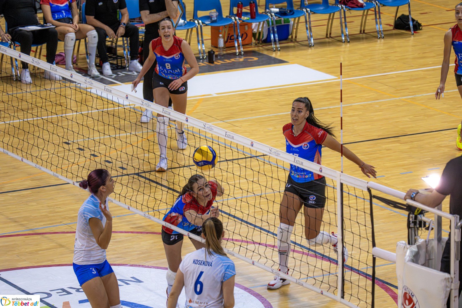 Fatum Nyíregyháza – MBH-Békéscsaba női röplabda mérkőzés