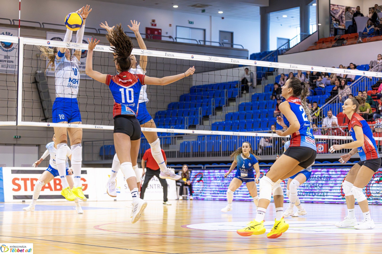 Fatum Nyíregyháza – MBH-Békéscsaba női röplabda mérkőzés