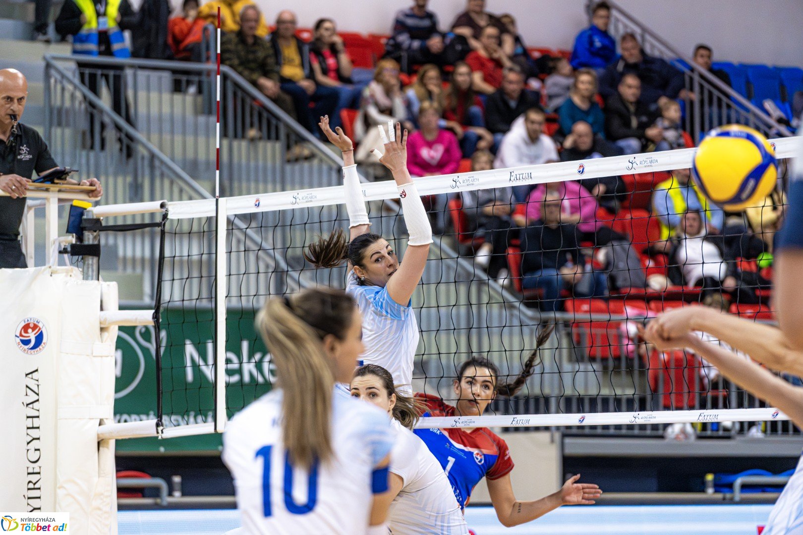 Fatum Nyíregyháza – MBH-Békéscsaba női röplabda mérkőzés