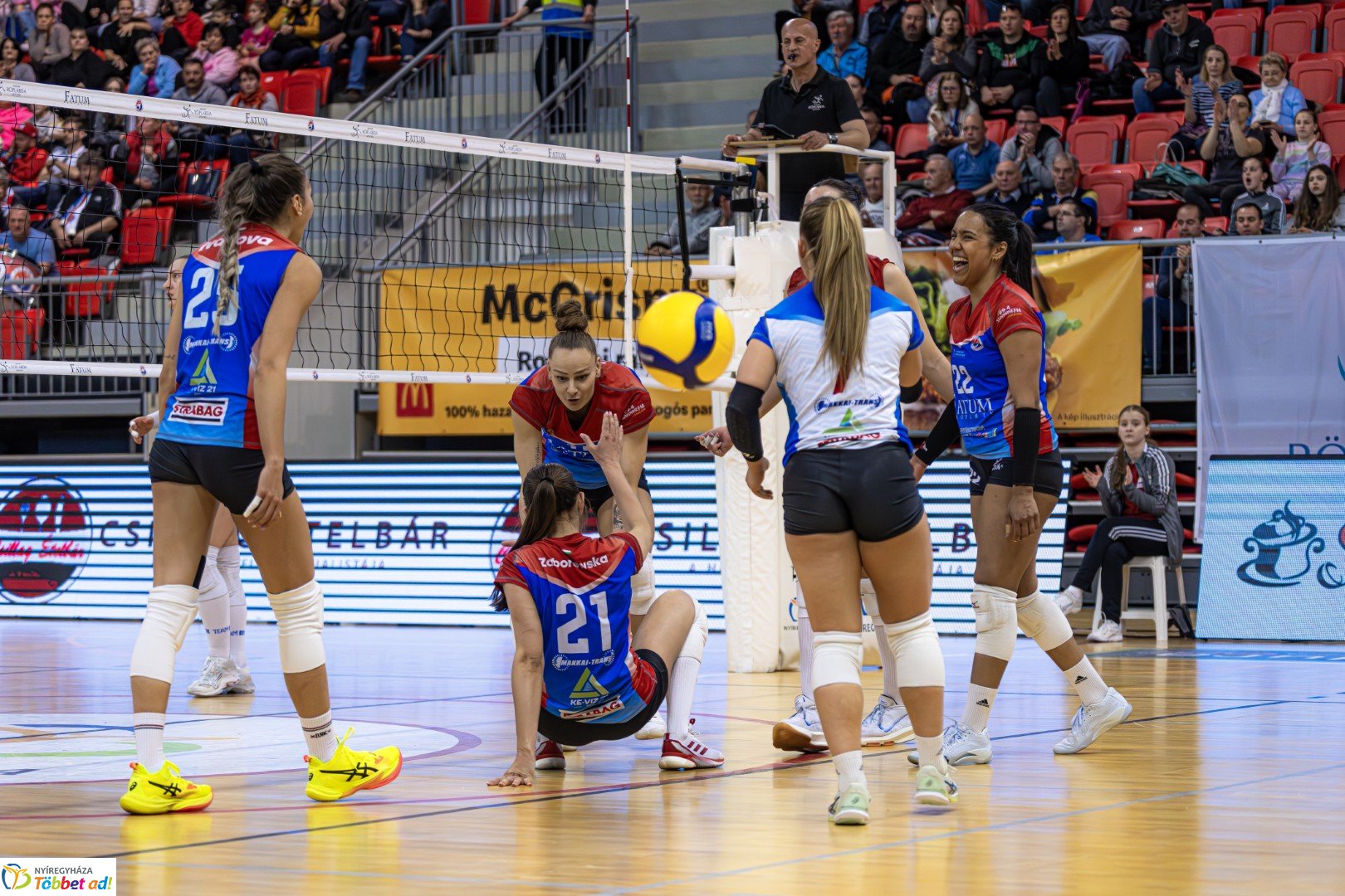 Fatum Nyíregyháza – MBH-Békéscsaba női röplabda mérkőzés