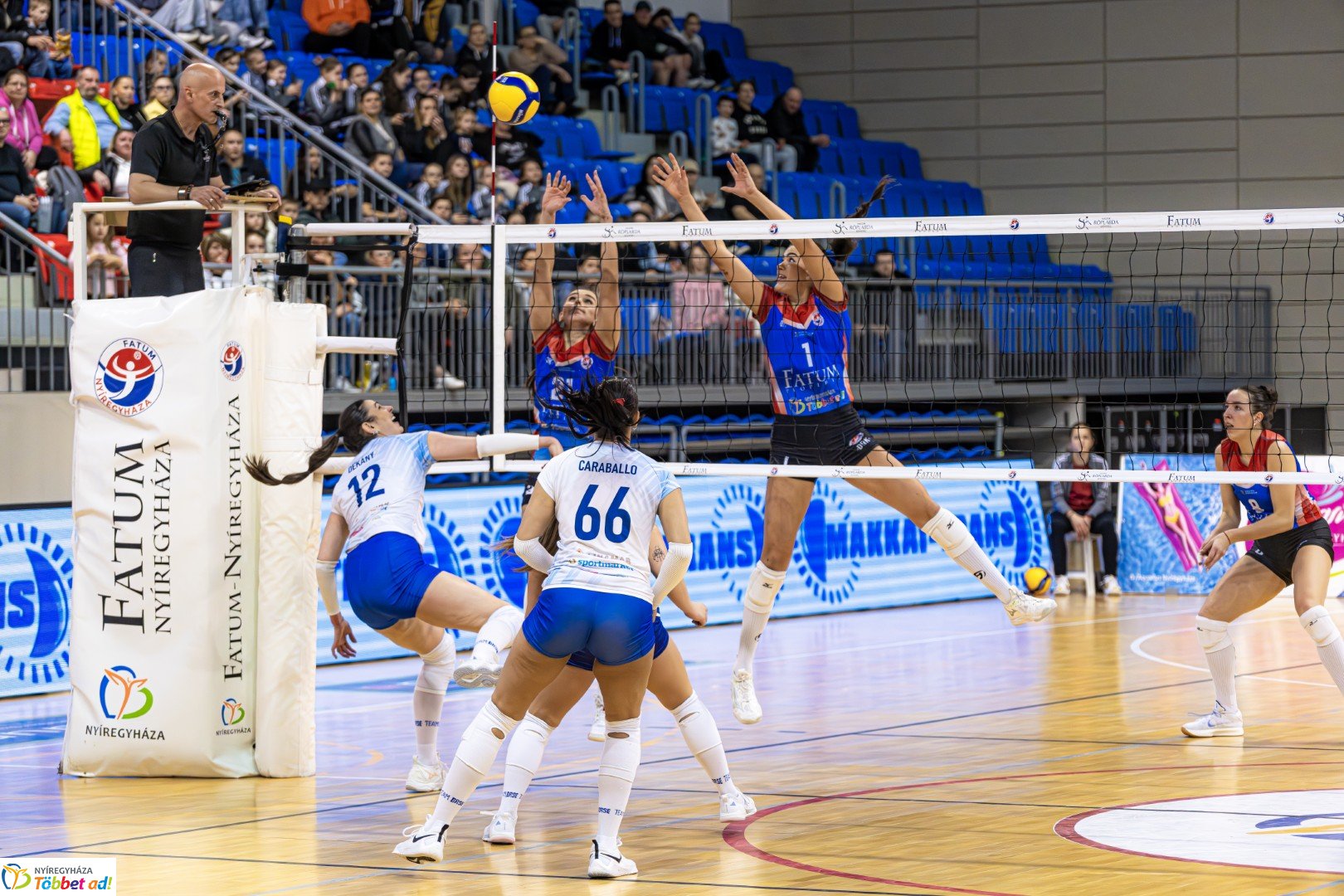 Fatum Nyíregyháza – MBH-Békéscsaba női röplabda mérkőzés