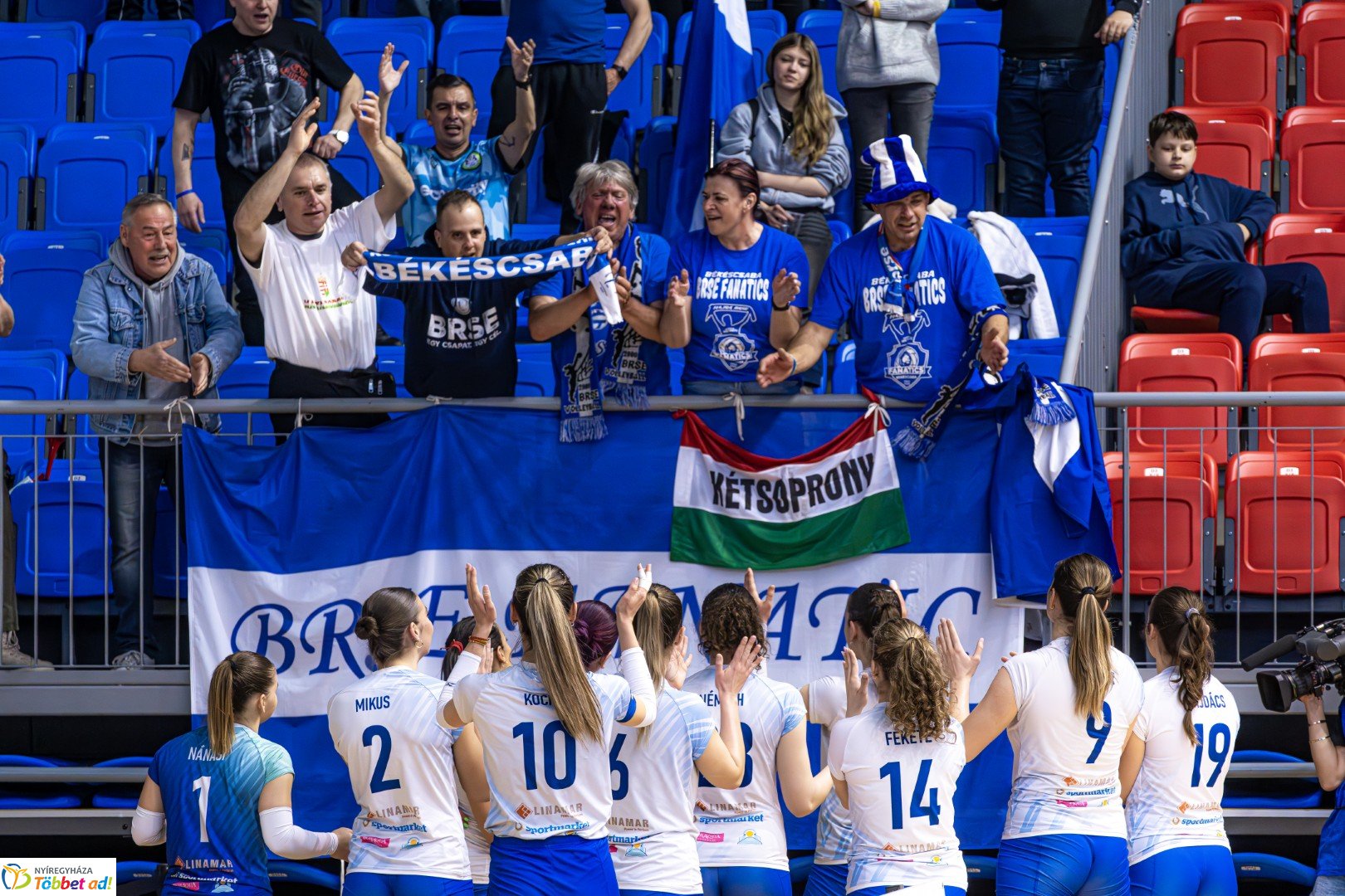 Fatum Nyíregyháza – MBH-Békéscsaba női röplabda mérkőzés