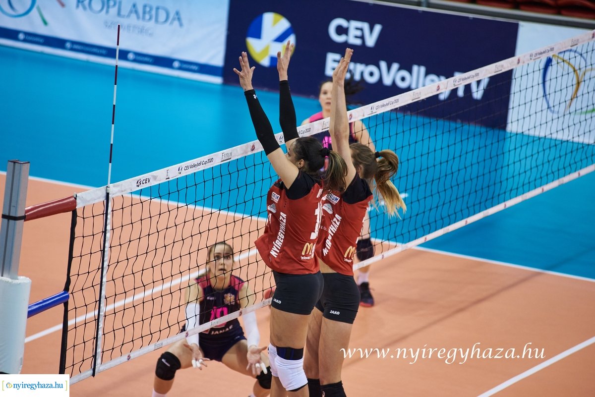 Fatum Nyíregyháza - Mladost Zagreb női röplabda