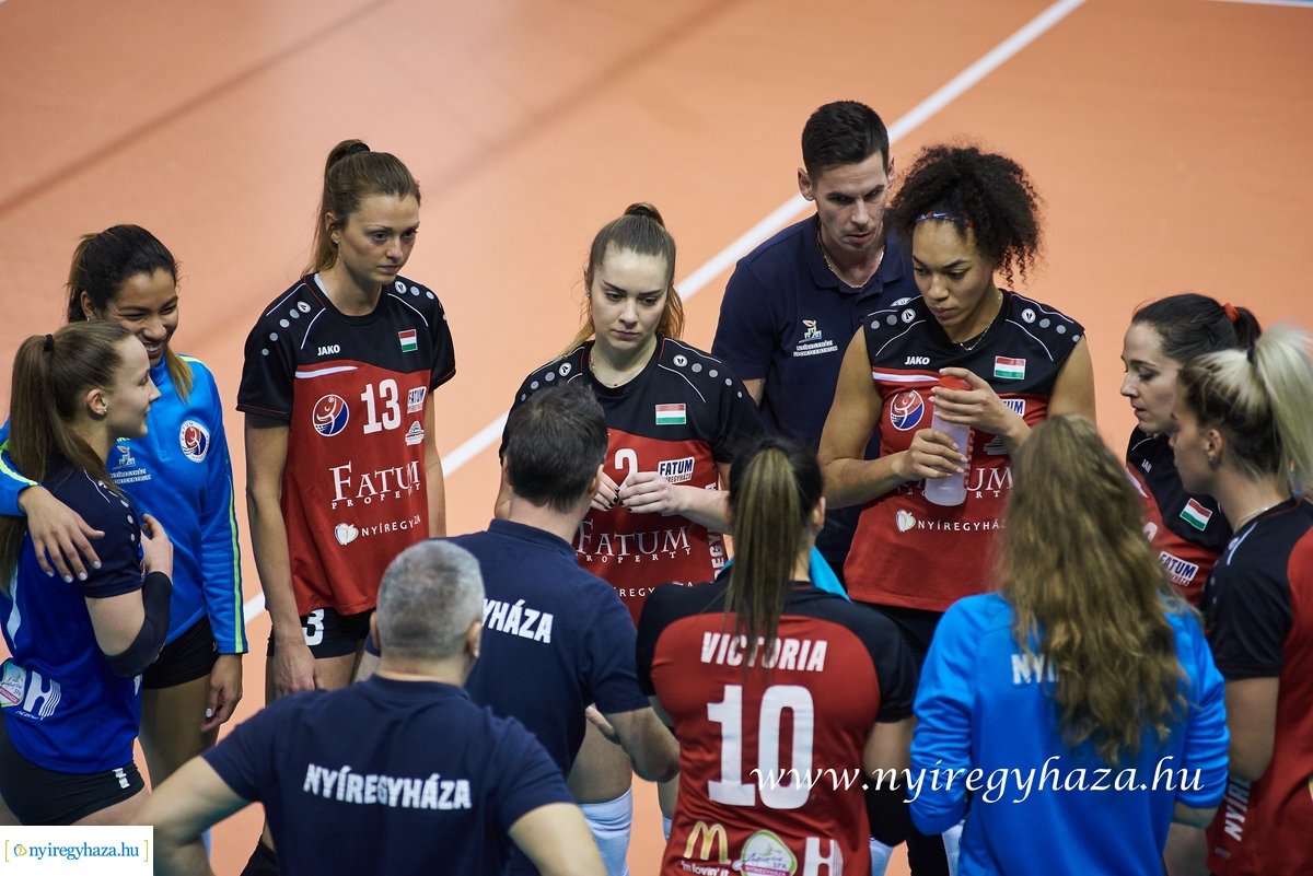 Fatum Nyíregyháza - Mladost Zagreb női röplabda