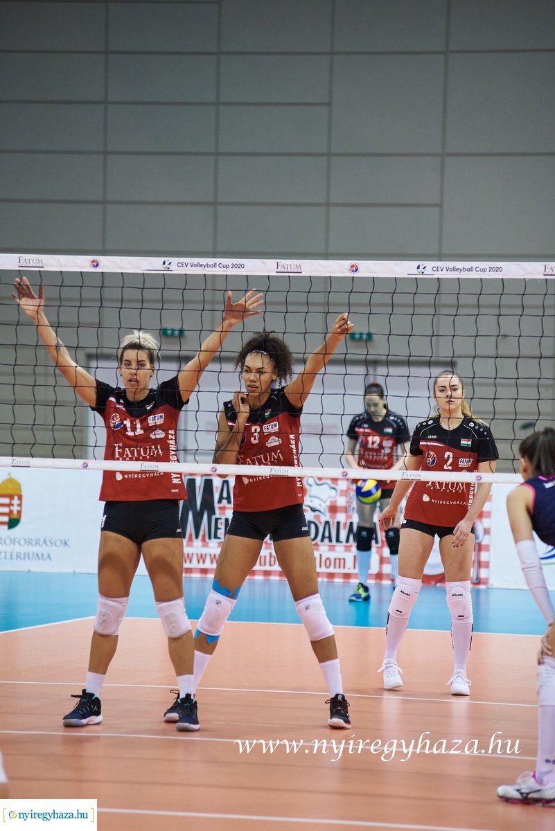 Fatum Nyíregyháza - Mladost Zagreb női röplabda