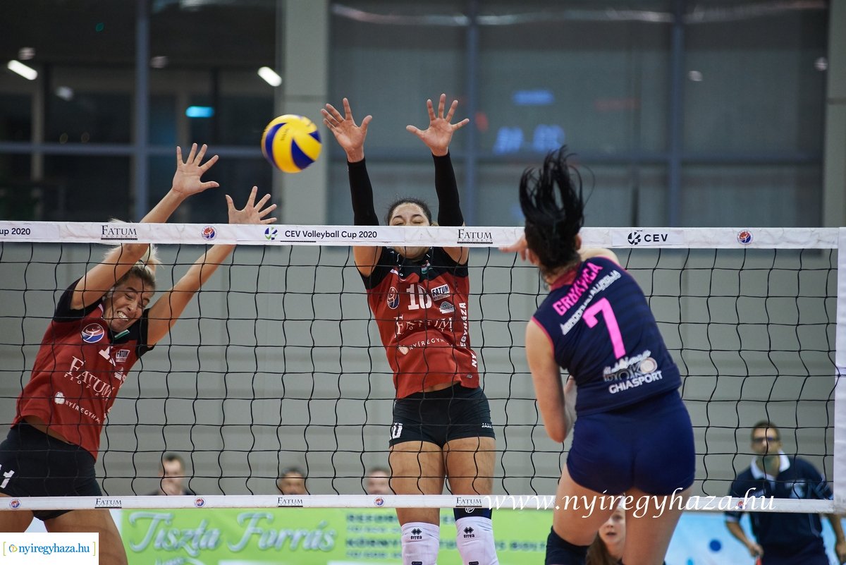 Fatum Nyíregyháza - Mladost Zagreb női röplabda