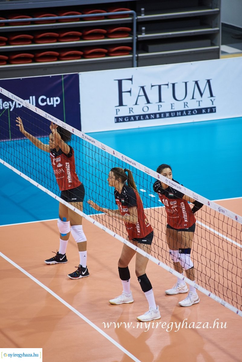 Fatum Nyíregyháza - Mladost Zagreb női röplabda