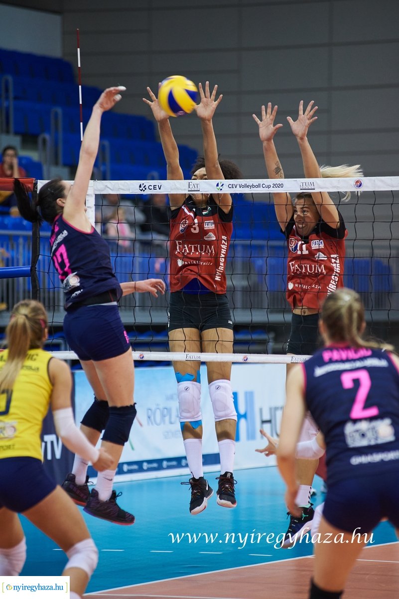 Fatum Nyíregyháza - Mladost Zagreb női röplabda