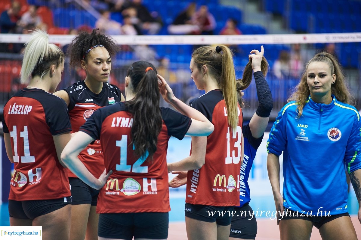 Fatum Nyíregyháza - Mladost Zagreb női röplabda