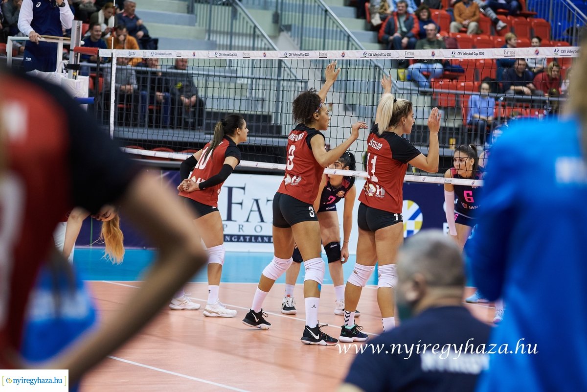 Fatum Nyíregyháza - Mladost Zagreb női röplabda