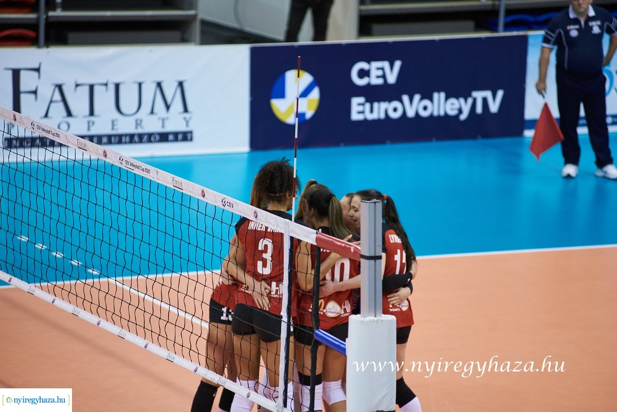 Fatum Nyíregyháza - Mladost Zagreb női röplabda