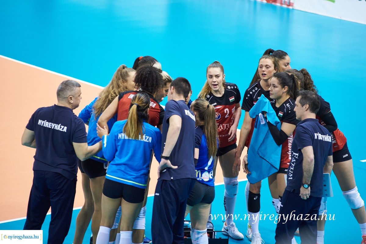 Fatum Nyíregyháza - Mladost Zagreb női röplabda