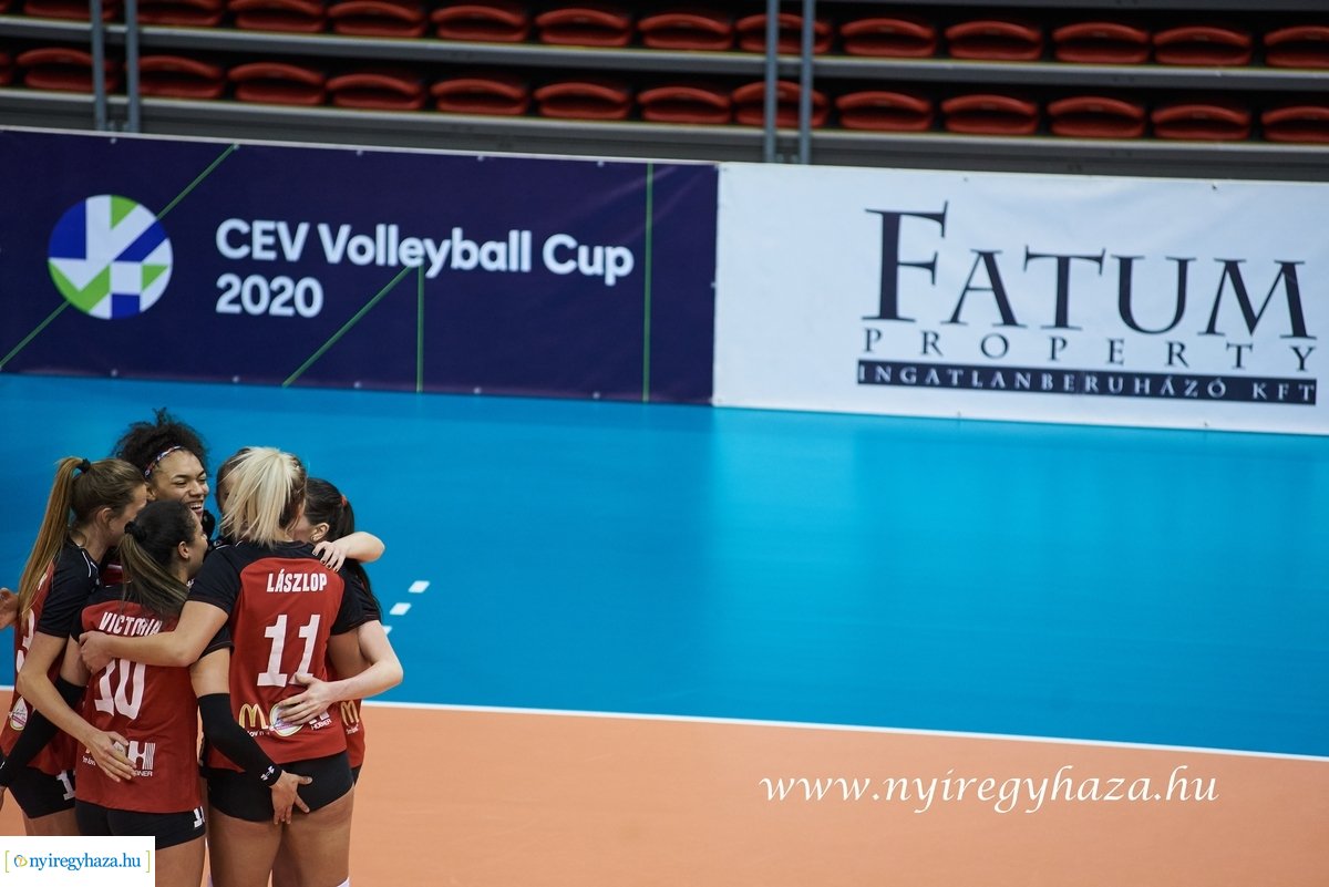 Fatum Nyíregyháza - Mladost Zagreb női röplabda