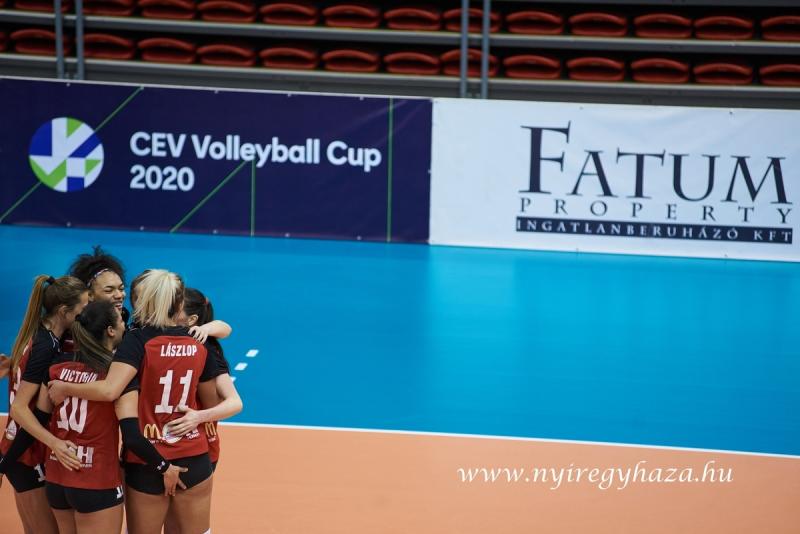 Fatum Nyíregyháza - Mladost Zagreb női röplabda