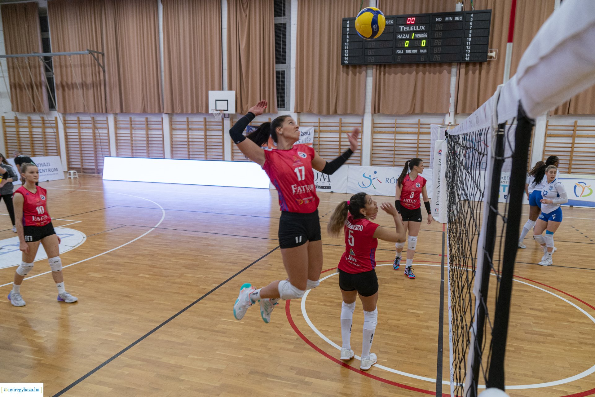 FATUM-Nyíregyháza - MTK Budapest női röplabda mérkőzés