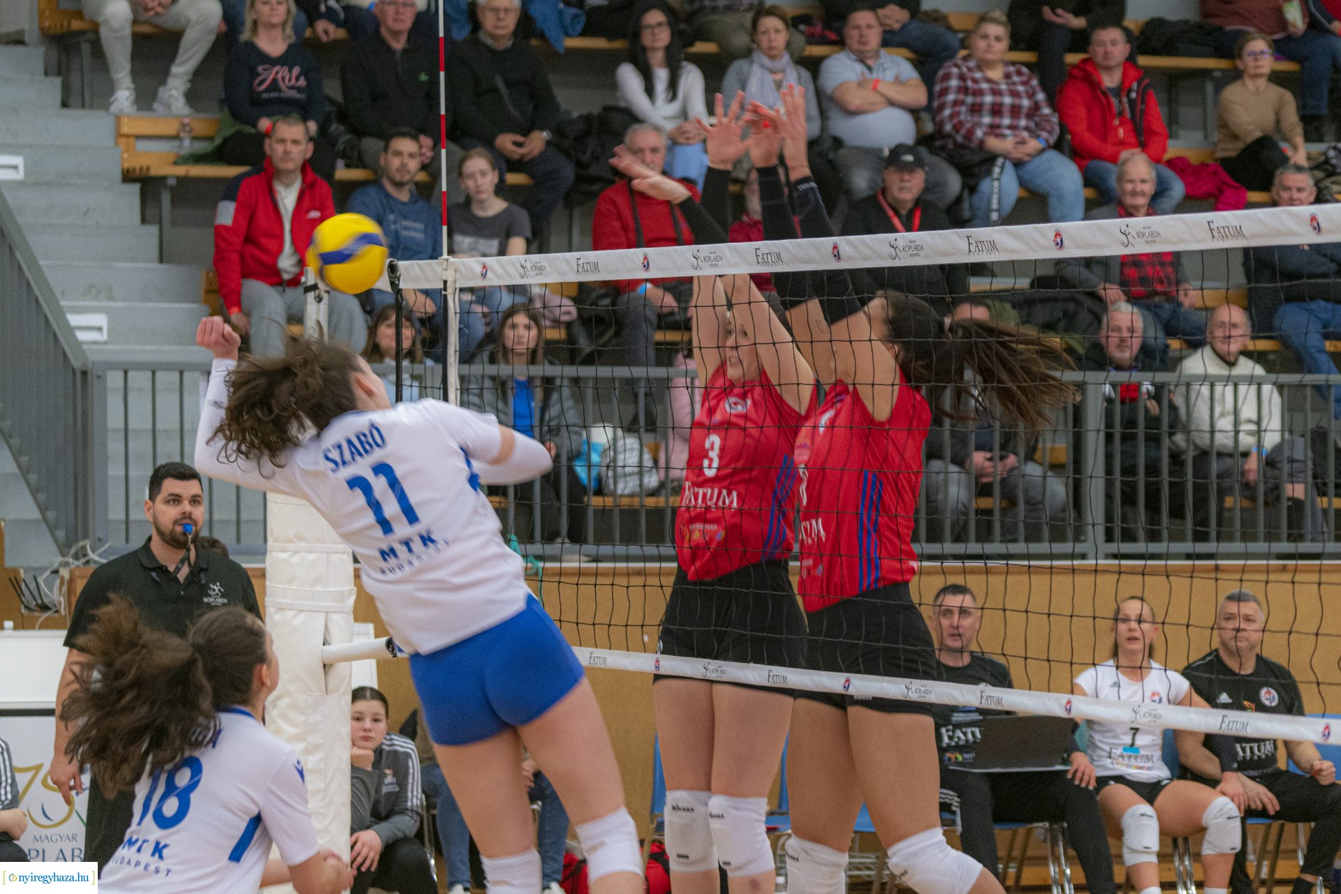 FATUM-Nyíregyháza - MTK Budapest női röplabda mérkőzés